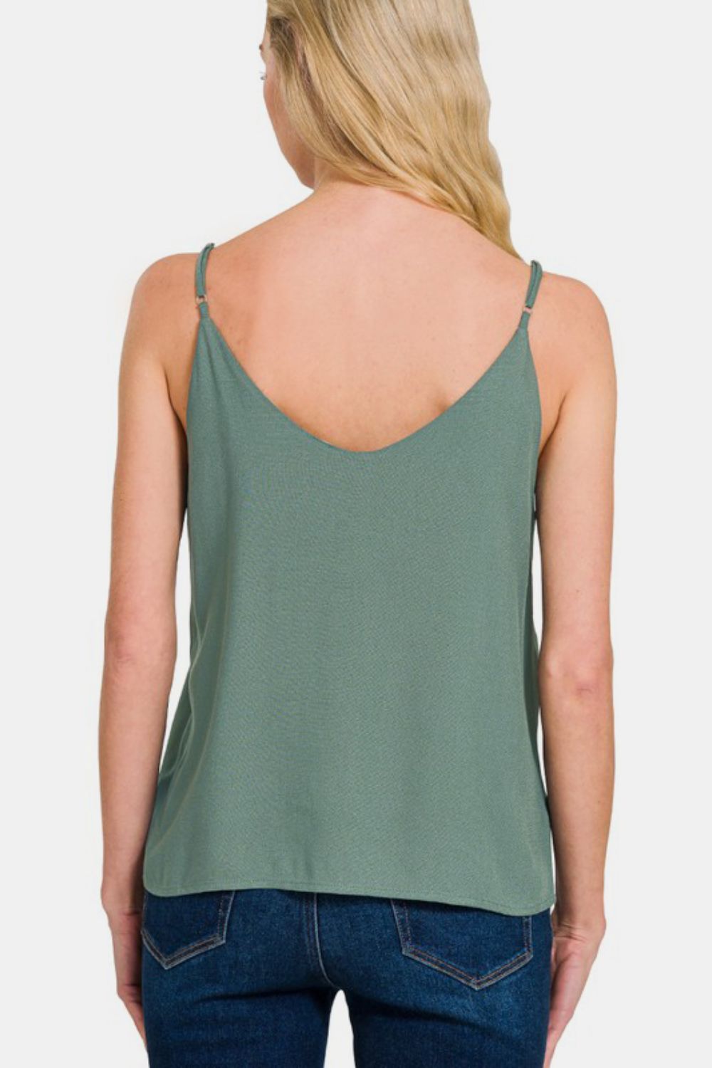 Zenana Two Layered Spaghetti Strap Cami - Charming Charlie