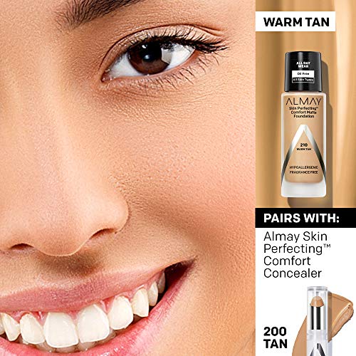 ALMAY Almay skin perfecting comfort matte foundation 1 Fluid Ounce - Charming Charlie