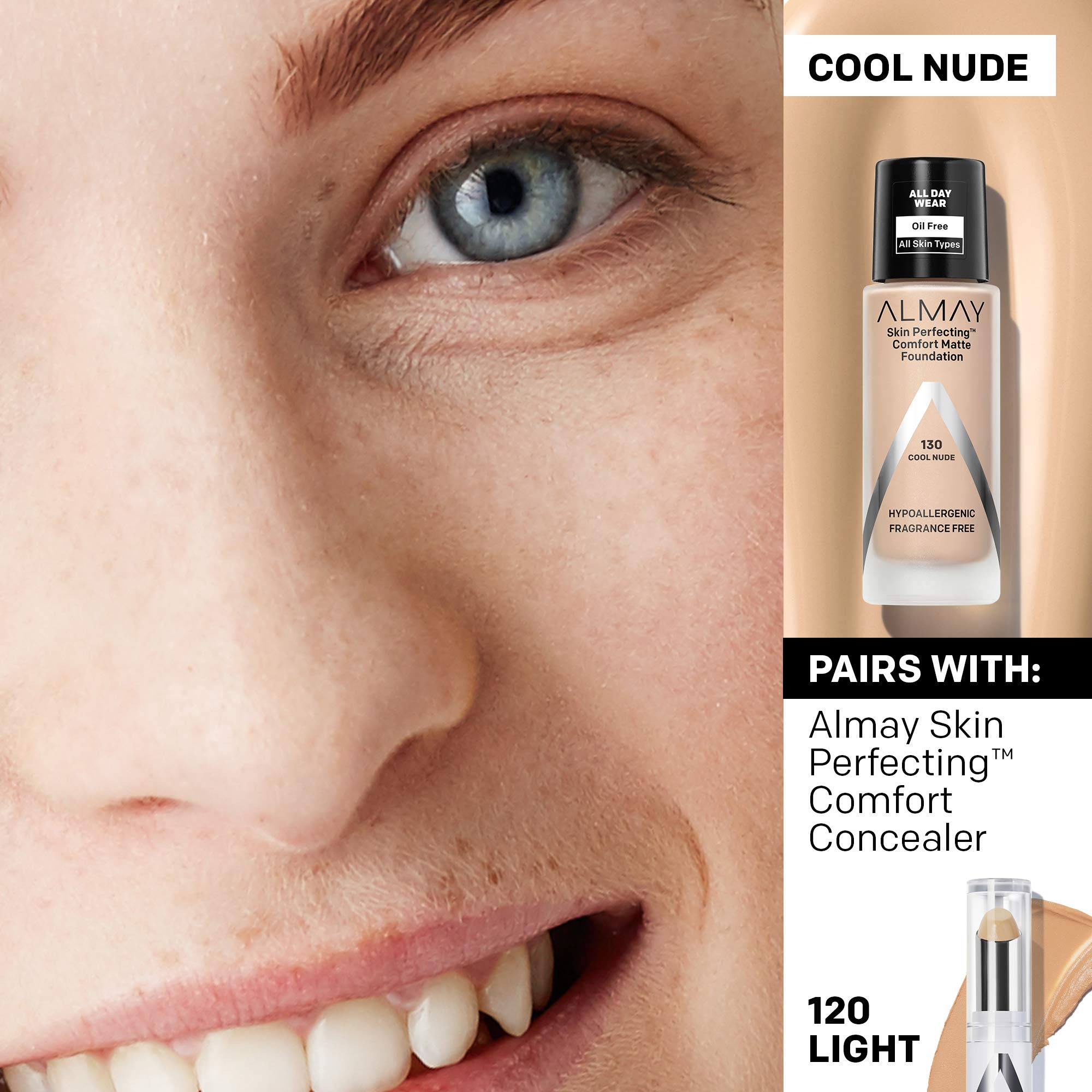 ALMAY Almay skin perfecting comfort matte foundation 1 Fluid Ounce - Charming Charlie
