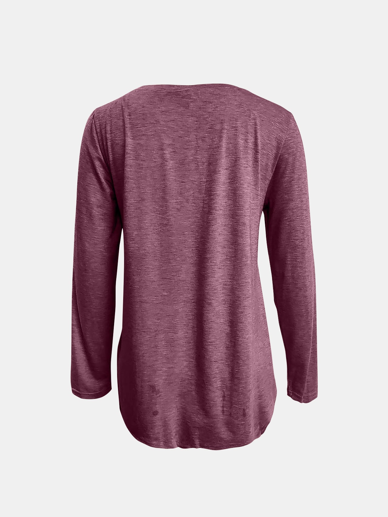 Full Size Reindeer Round Neck Long Sleeve T-Shirt - Charming Charlie