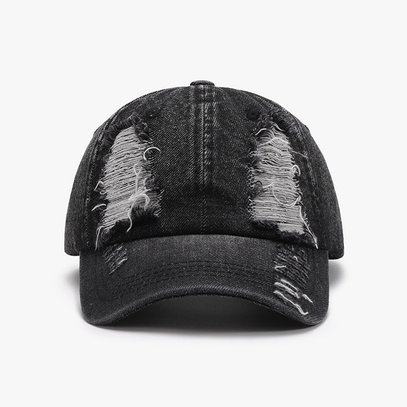 Distressed Cotton Baseball Cap - Charming Charlie