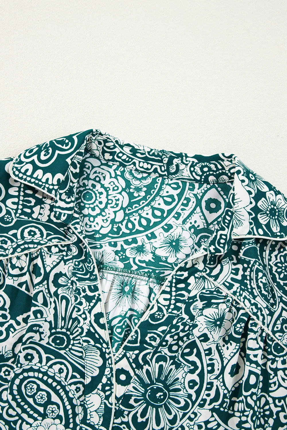 Plus Size Ruffled Printed Flounce Sleeve Dress - Charming Charlie