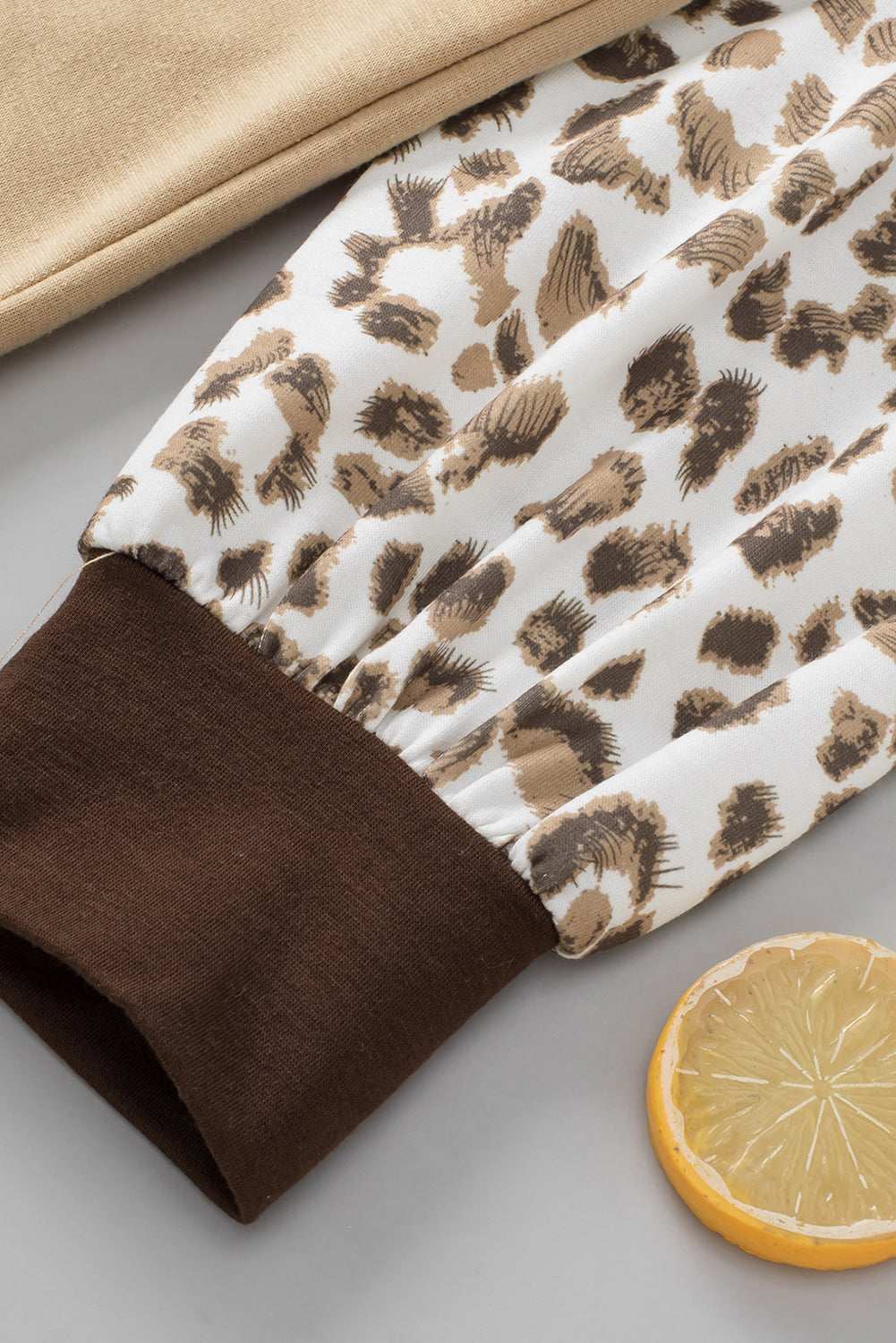 Leopard Drawstring Chest Pocket Hoodie - Charming Charlie