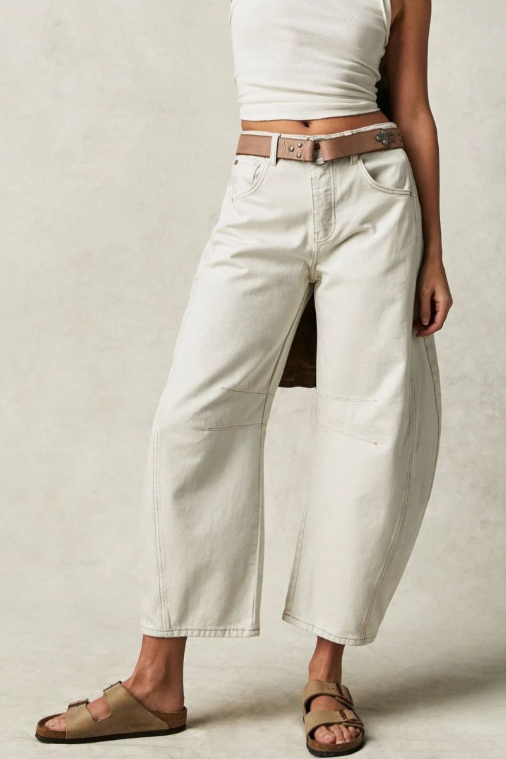 Wide Leg Jeans with Pockets - Charming Charlie