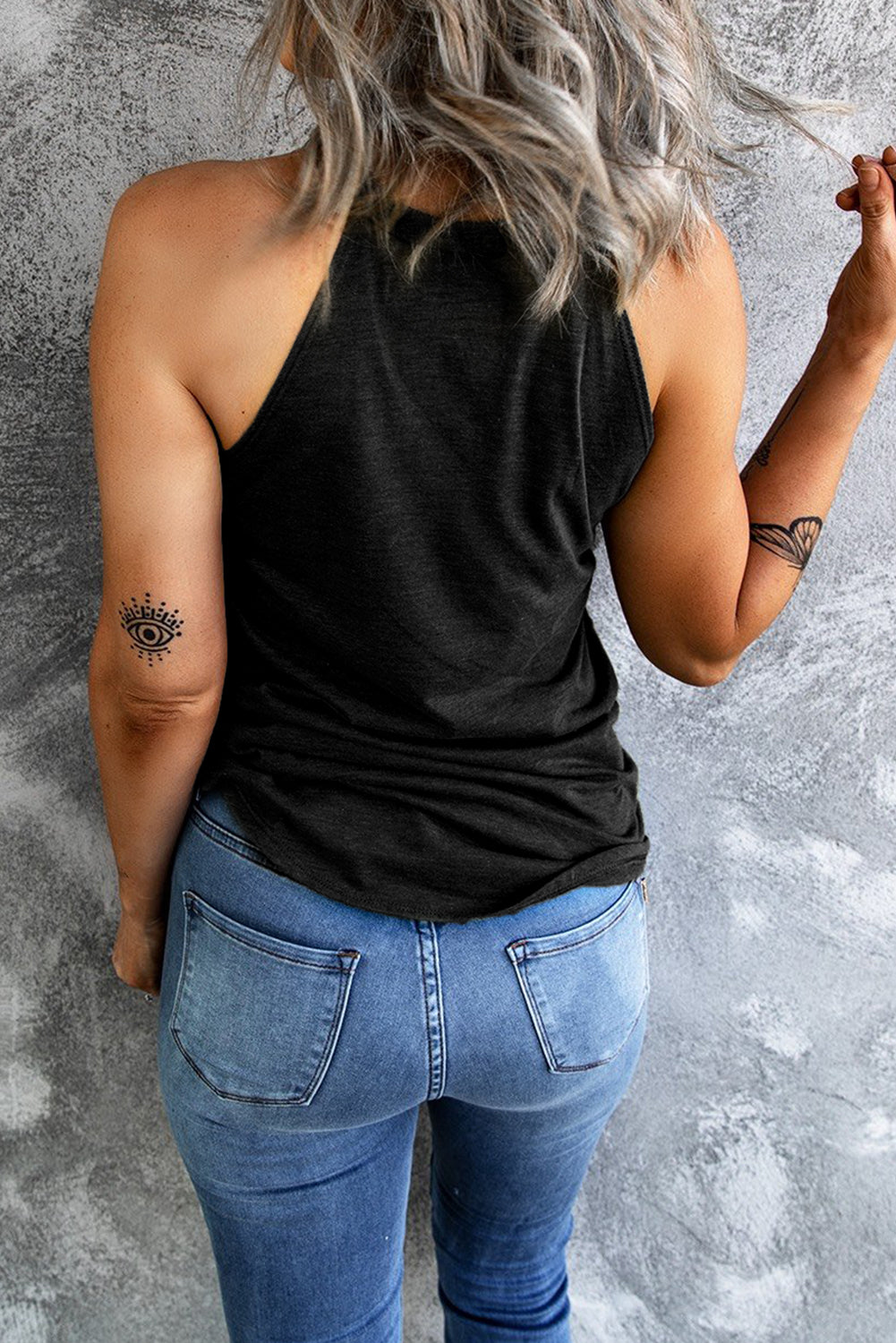 Bull Graphic Round Neck Tank - Charming Charlie
