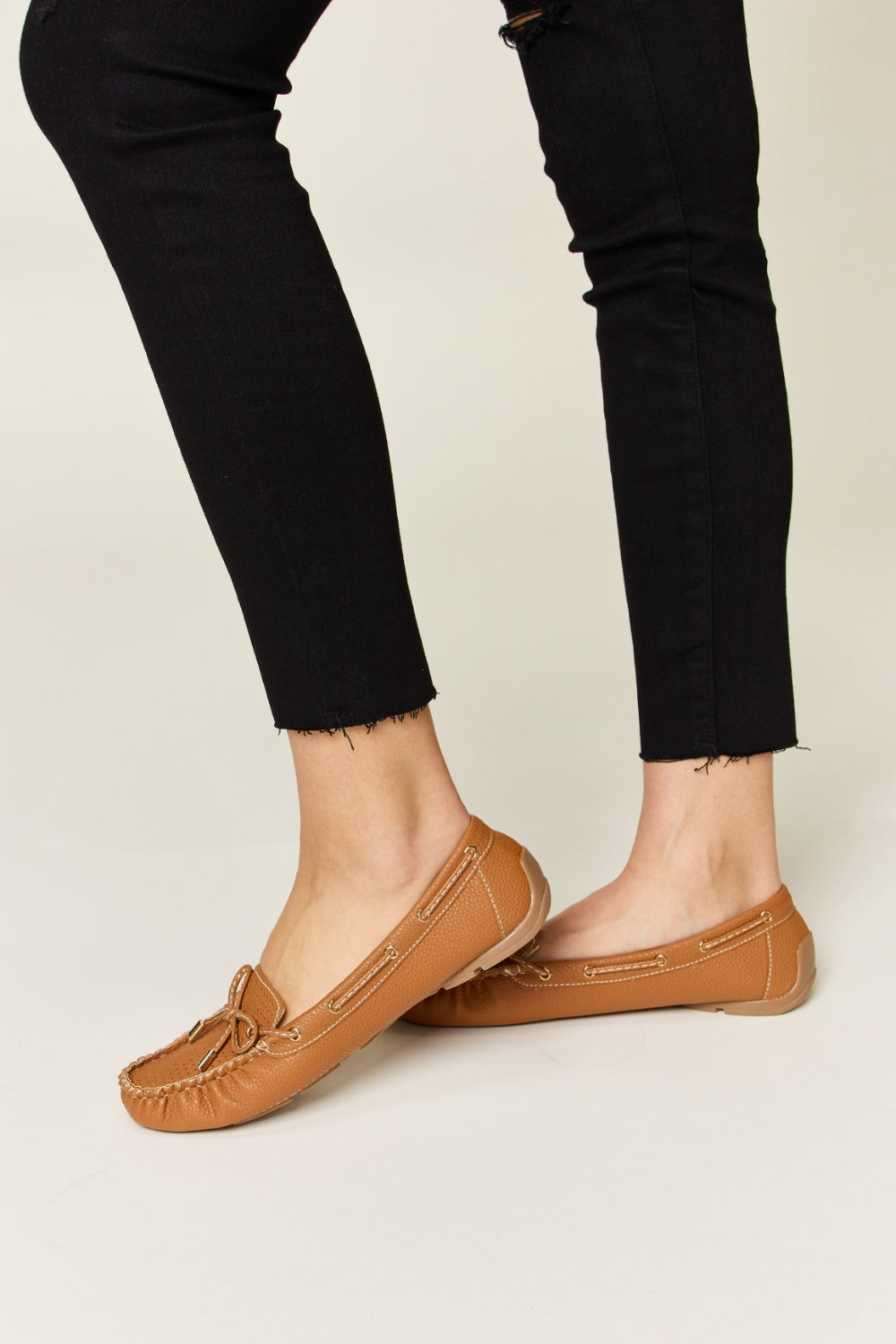 Forever Link Bow Decor Flat Loafers - Charming Charlie