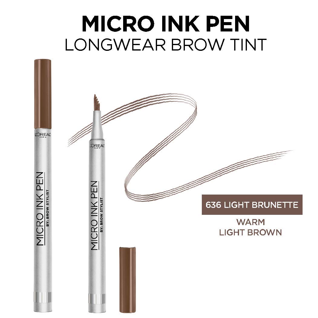 L'Oreal Paris Brow Stylist Micro Ink Pen by Brow Stylist, Up to 48HR Wear - Charming Charlie