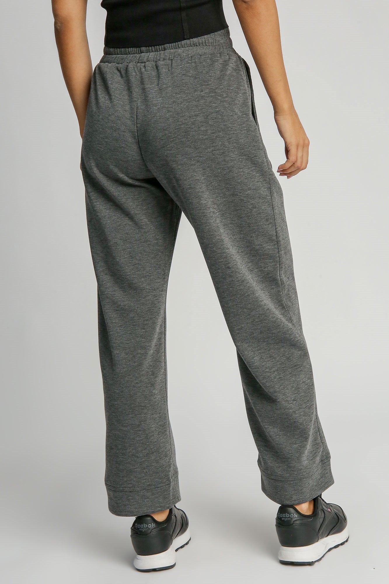Umgee Full Size Drawstring Wide Leg Pants with Pockets - Charming Charlie