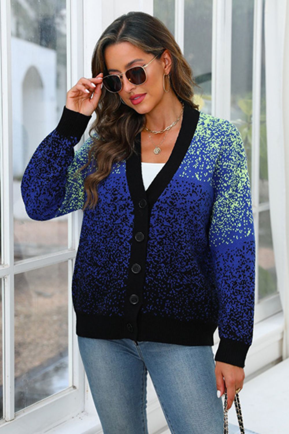 Button Up Long Sleeve Cardigan - Charming Charlie