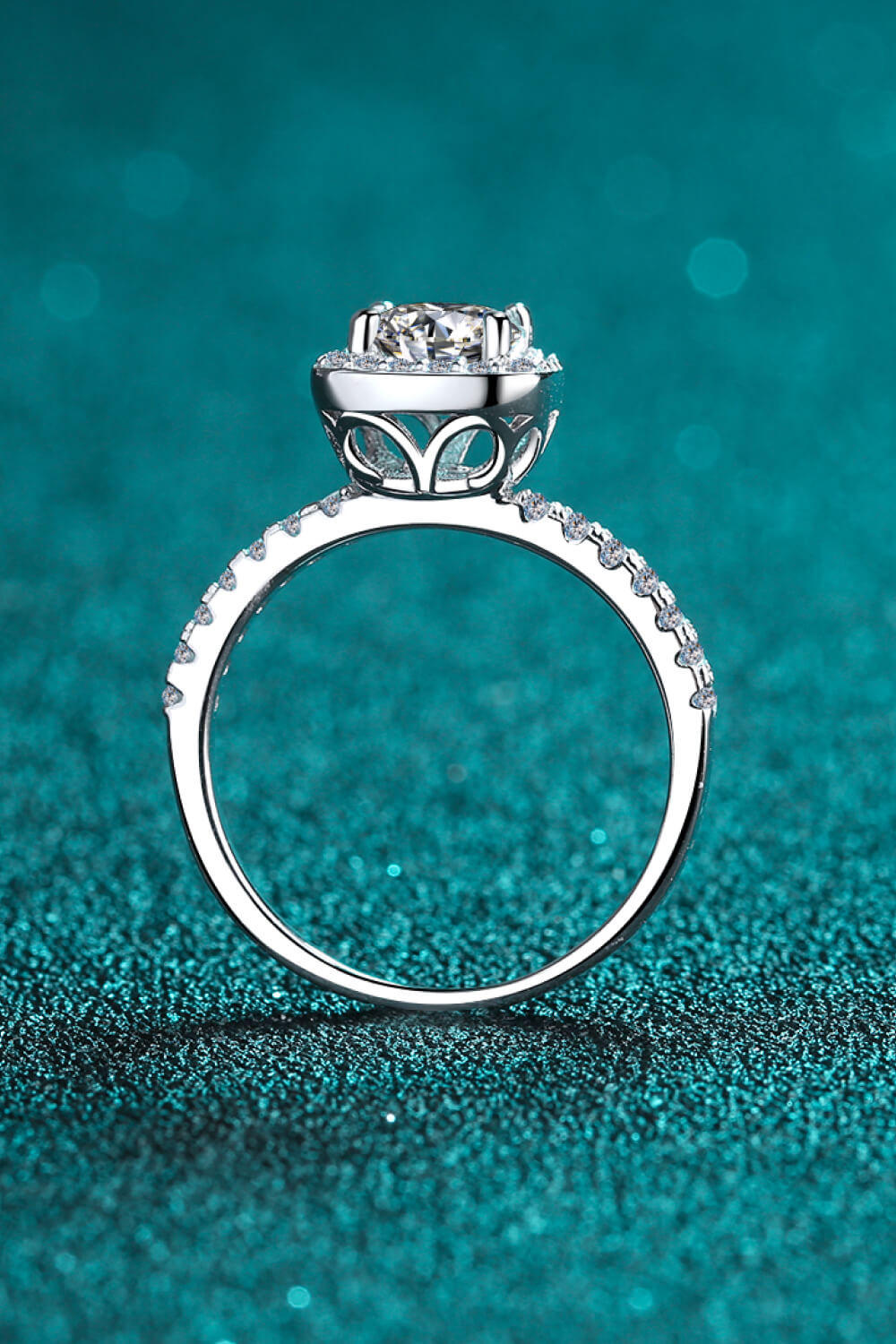 Square Moissanite Ring - Charming Charlie