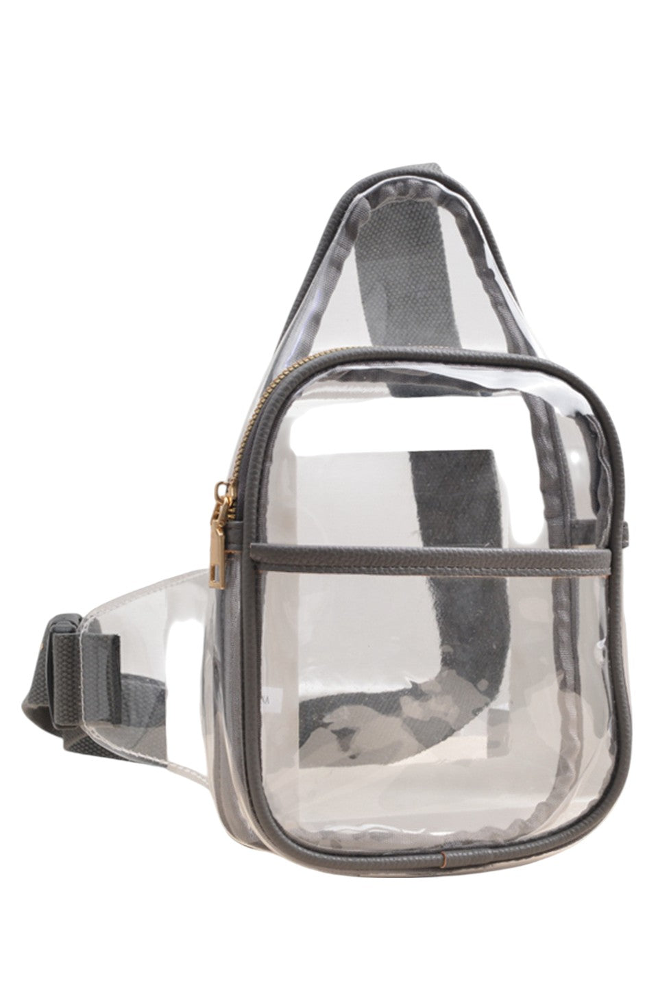 Clear Stadium Concert Sling Bag is expertly crafted to comply with venue security policies, featuring a fully transparent design for effortless inspection. Its compact size and adjustable sling strap provide comfortable, hands-free convenience, perfect for carrying essentials during concerts or sporting events. Made from durable materials, this bag ensures both security and practicality without compromising style.