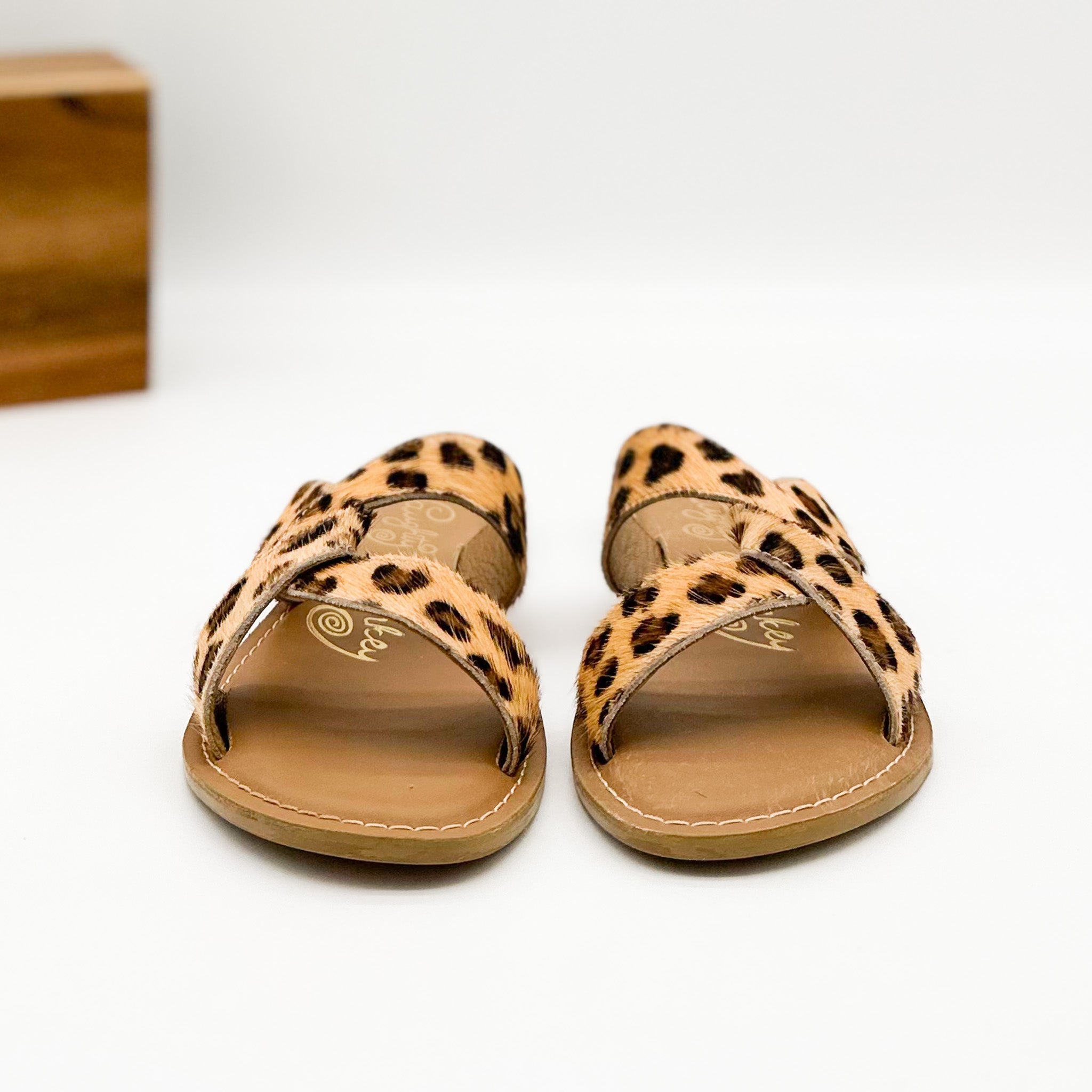 Conga Sandal in Leopard - Charming Charlie
