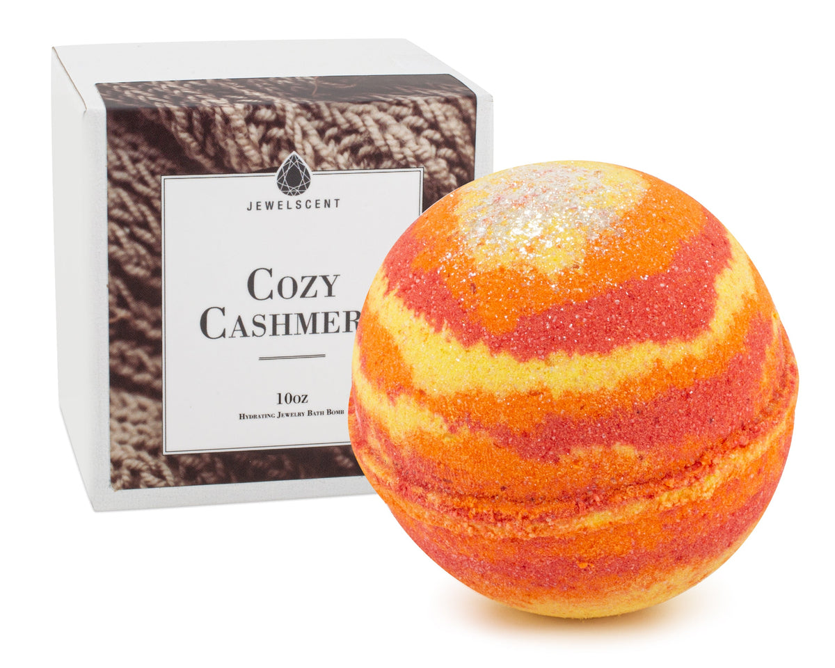 Cozy Cashmere 10oz Necklace Bath Bomb - Charming Charlie