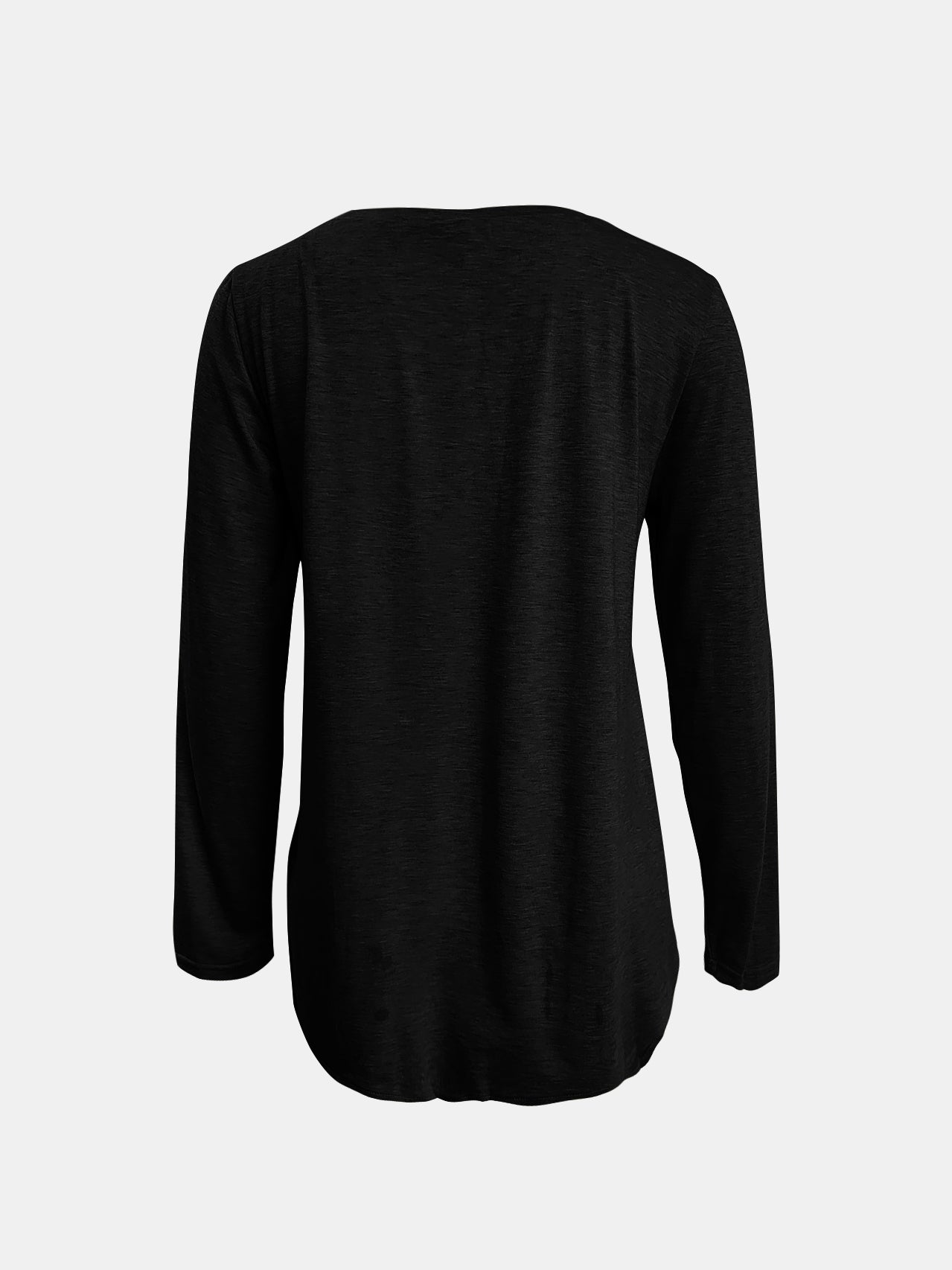 Full Size Reindeer Round Neck Long Sleeve T-Shirt - Charming Charlie