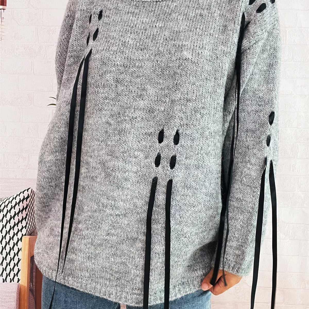 ROUND NECK SWEATER ABINGDON PALACE