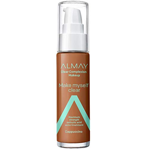 Foundation by Almay, Acne Face Makeup with Salicylic Acid, Face Makeup with Skincare Ingredients, Matte Finish, Hypoallergenic, Cruelty Free, Dermatologist Tested Foundation - Charming Charlie