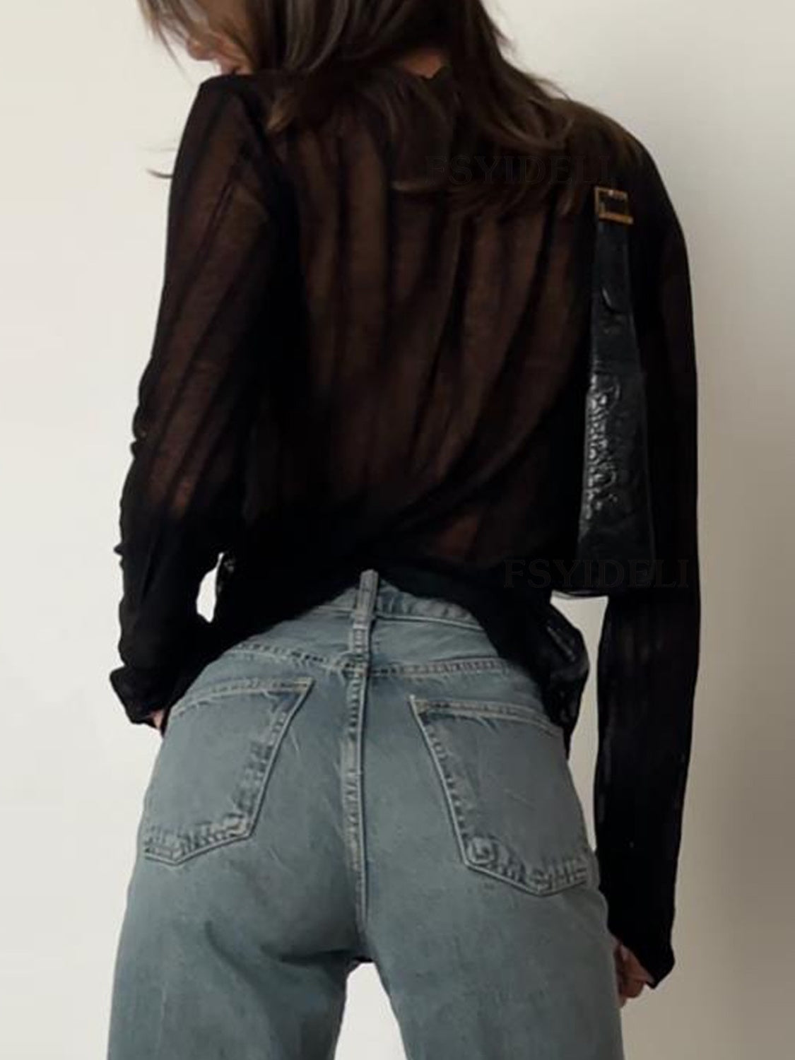 Round Neck Long Sleeve T-Shirt - Charming Charlie