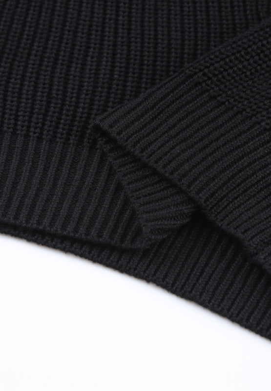 V-Neck Drop Shoulder Sweater - Charming Charlie