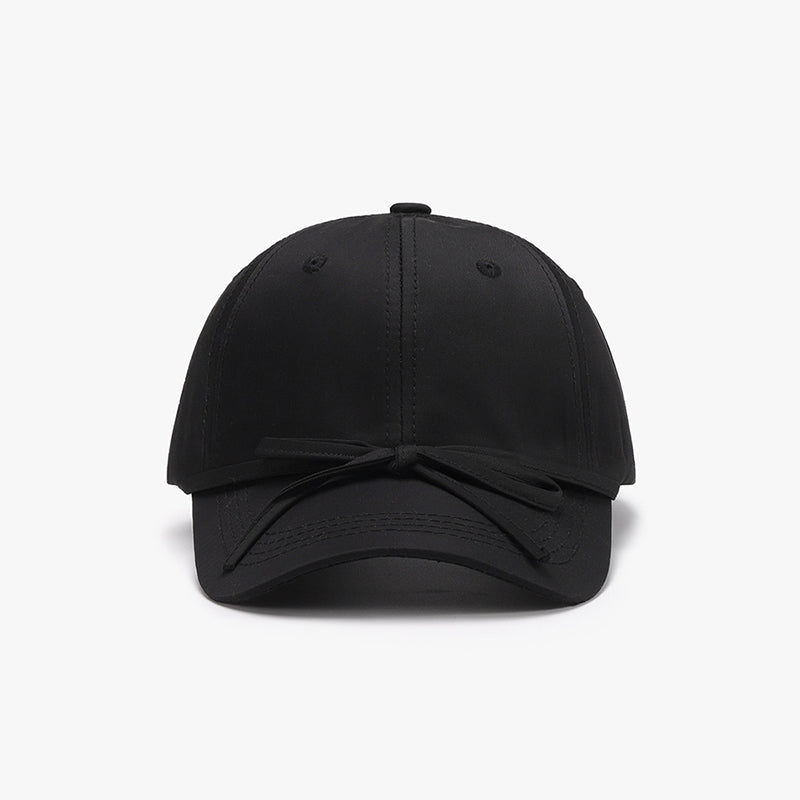 Tied Bow Cotton Baseball Cap - Charming Charlie