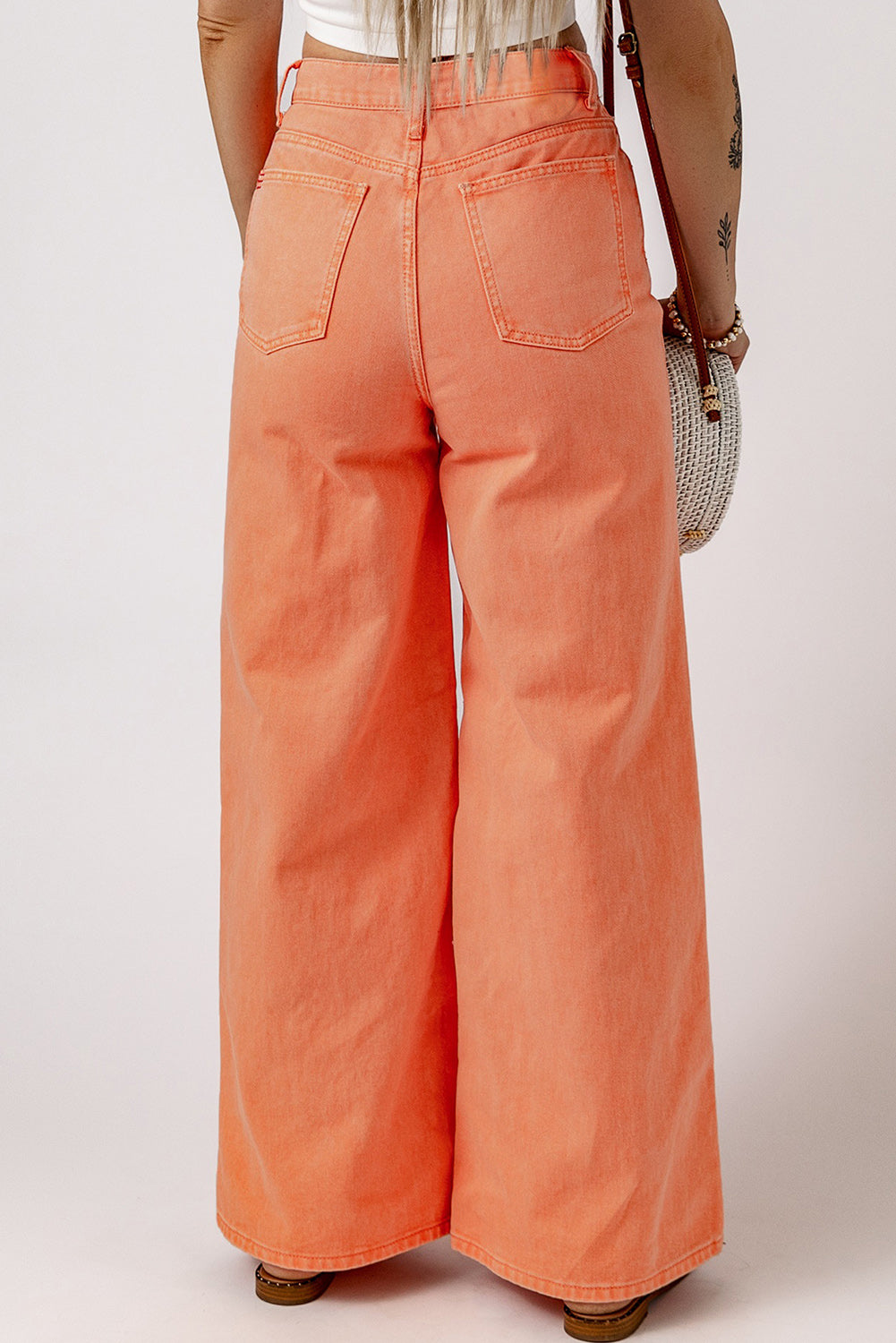 Wide Leg High Waist Jeans - Charming Charlie