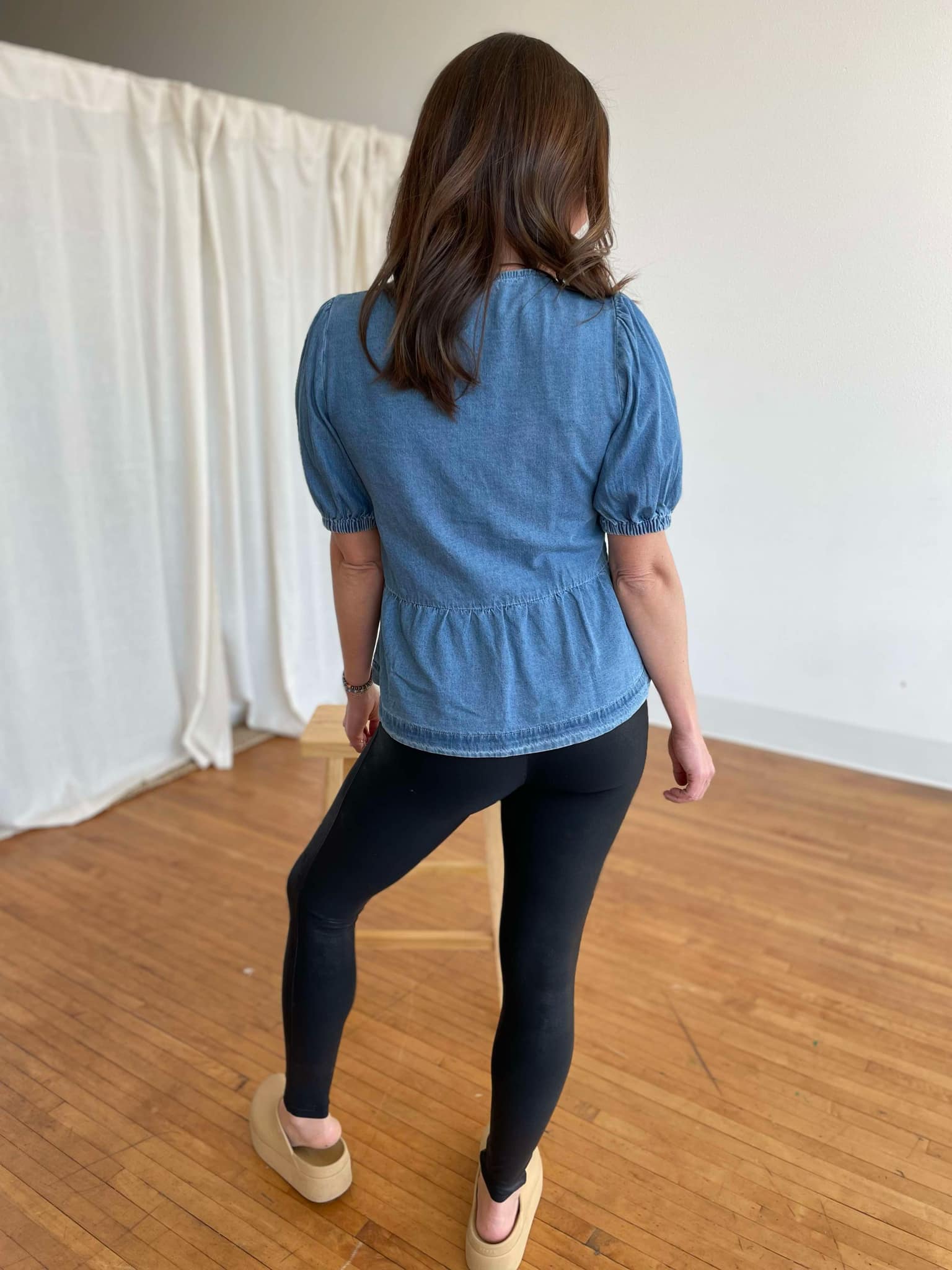 PREORDER: Sweet Escape Peplum Top - Charming Charlie