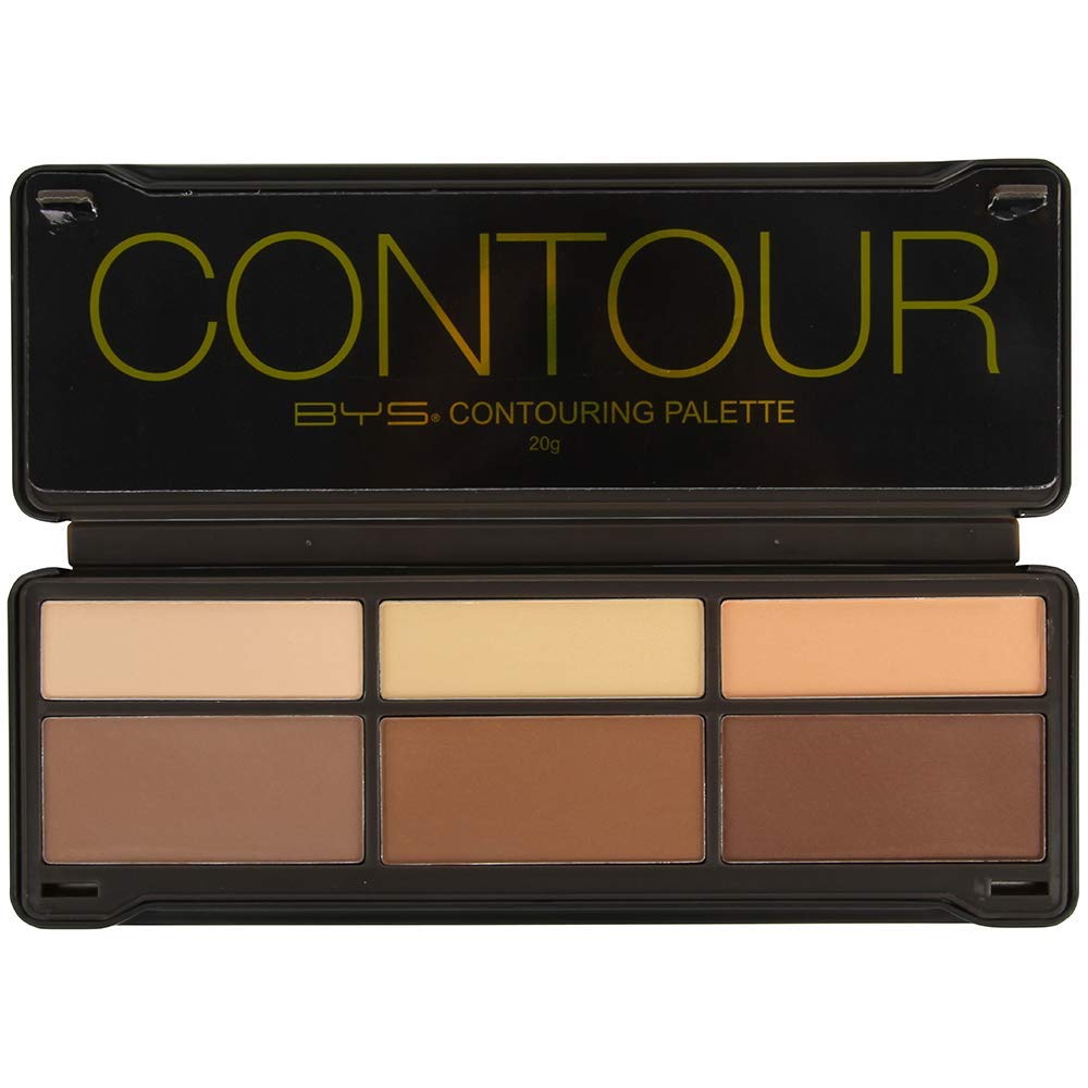 BYS Contour Palette (3x Contouring Powder, 3x Highlighting Powder) 20g/0.7oz - Charming Charlie