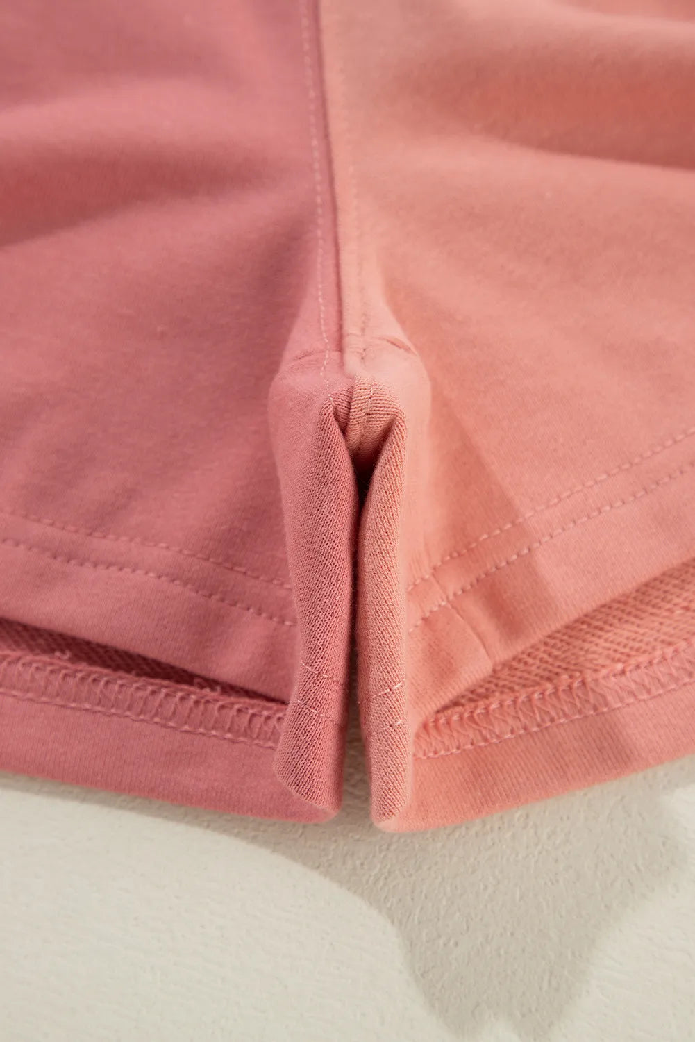 Color Block Round Neck Top and Shorts Set - Charming Charlie