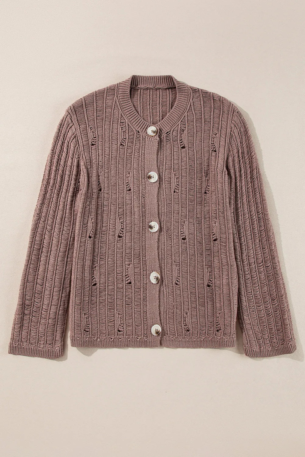 Button Up Long Sleeve Cardigan - Charming Charlie