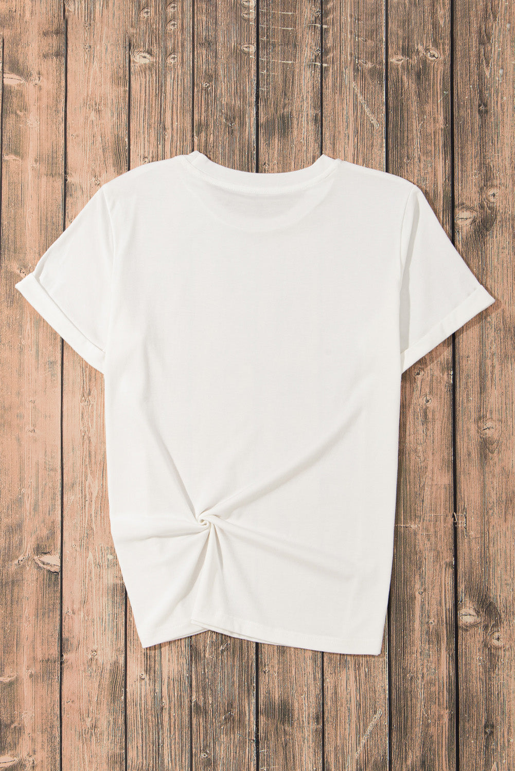 Star Round Neck Short Sleeve T-Shirt - Charming Charlie