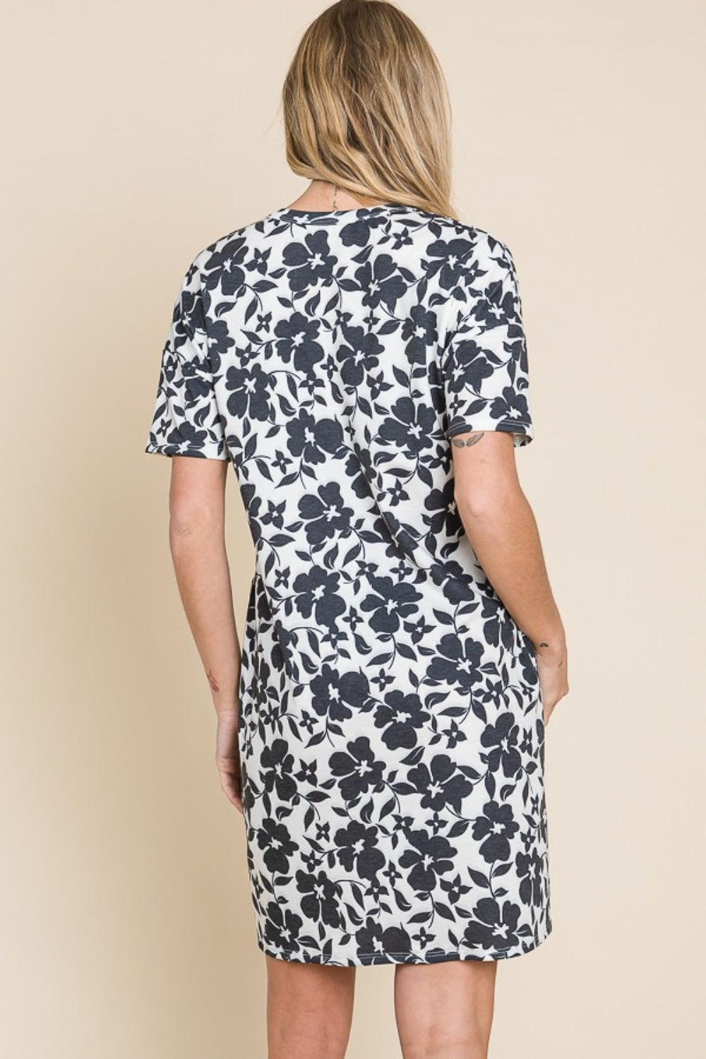 BOMBOM Floral Button Down Mini Dress - Charming Charlie