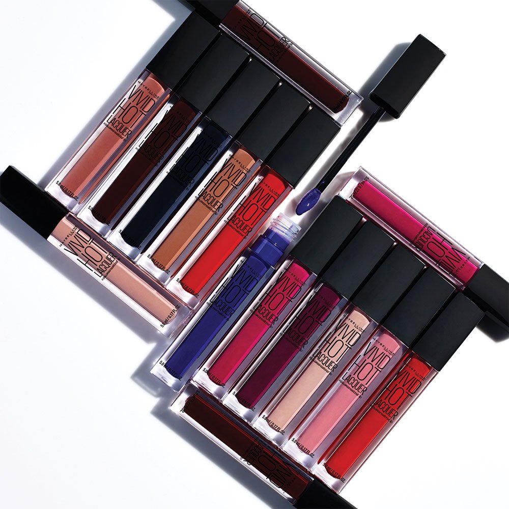 Maybelline New York Color Sensational Vivid Hot Lacquer Lip Gloss, Classic, 0.17 fl. oz. - Charming Charlie