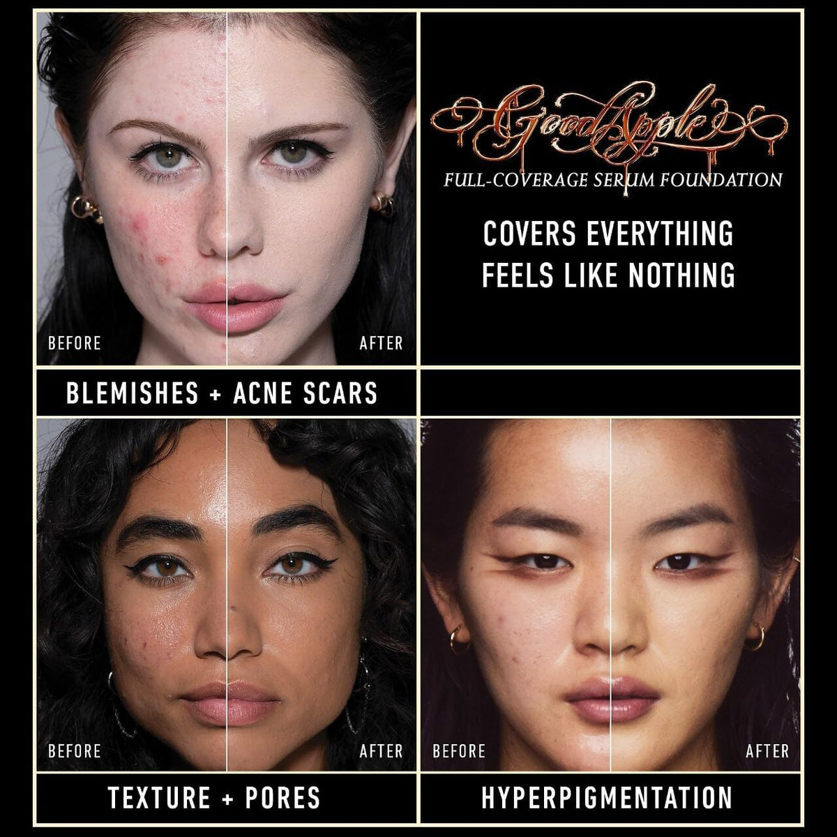 KVD Beauty Good Apple Non-Comedogenic Full-Coverage Serum Foundation Tan 074 - Charming Charlie