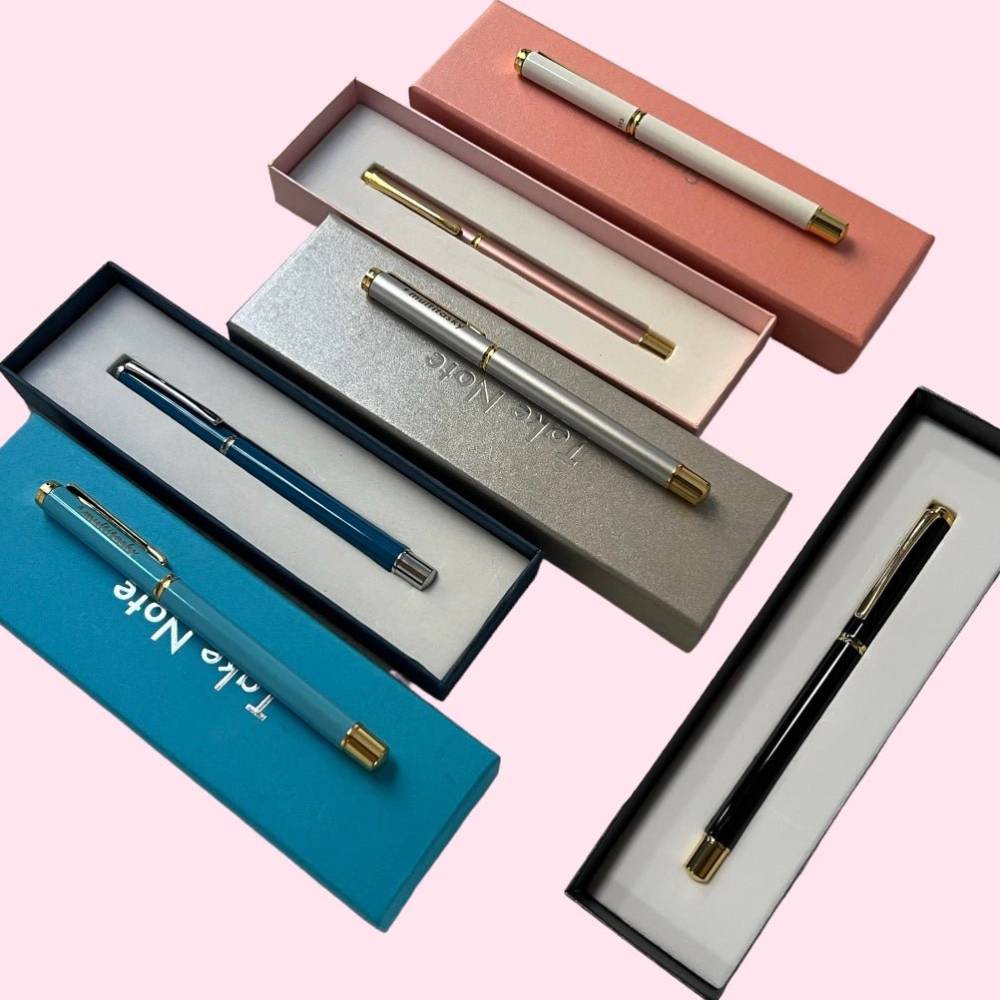 Deluxe Metal Ink Pen (with 5-pack ink refill) - Multitasky