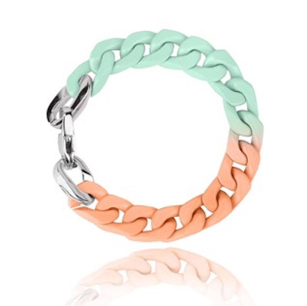 DOUBLE DIP BRACELET MINT/PEACH - Charming Charlie