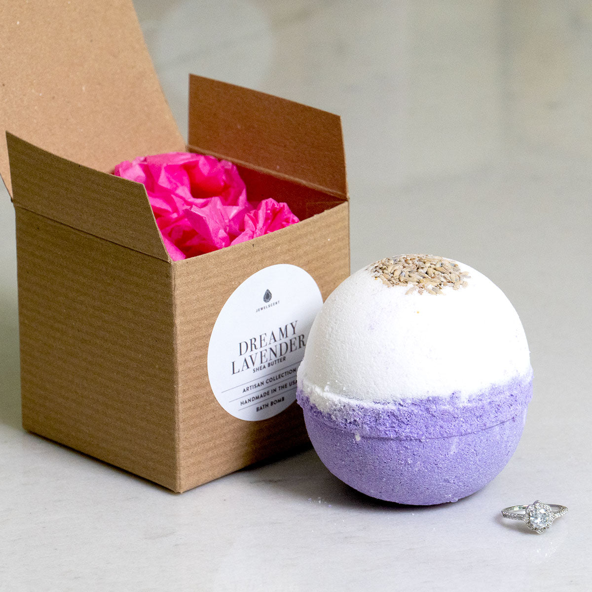 Dreamy Lavender 10oz Jewelry Bath Bomb - Charming Charlie