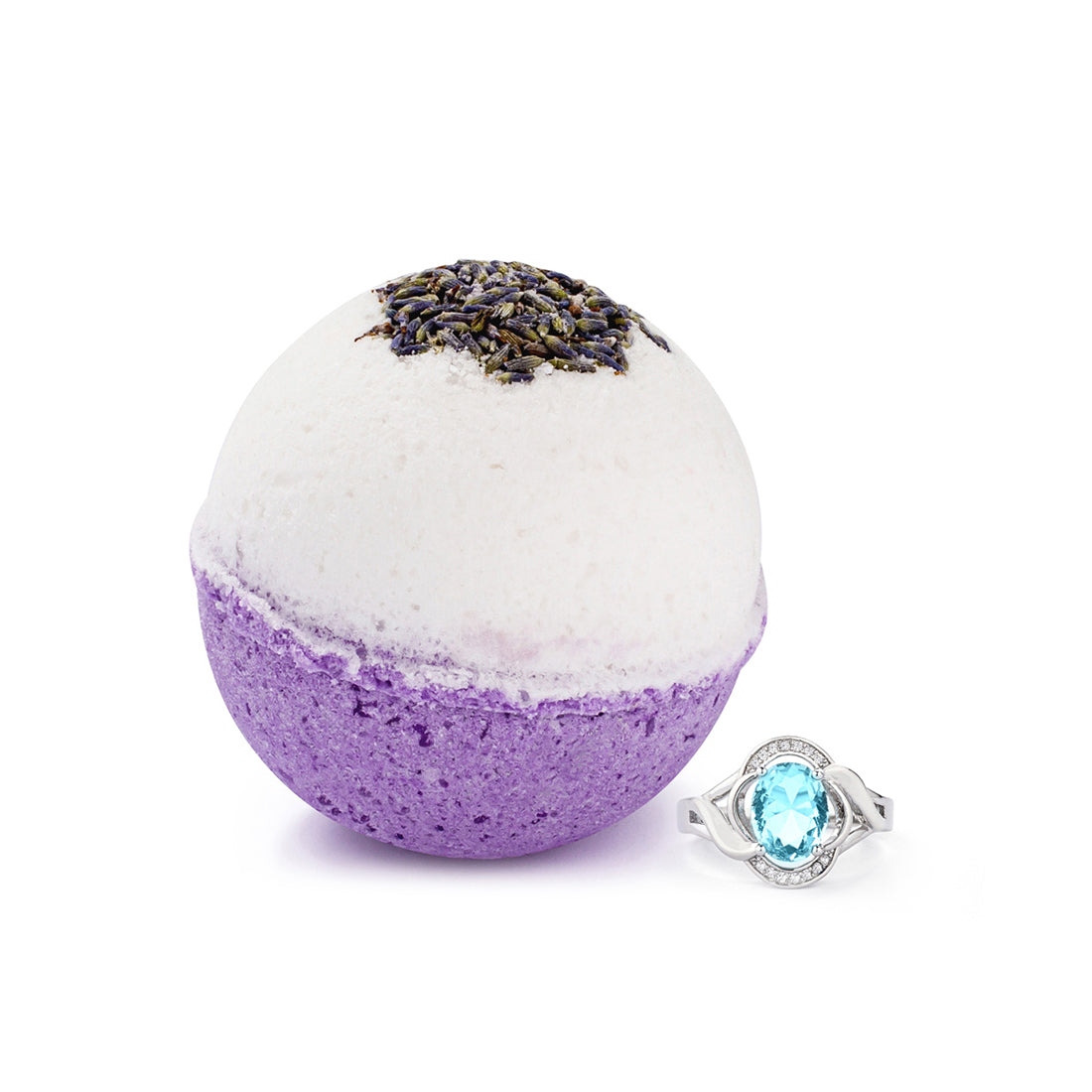 Dreamy Lavender 10oz Jewelry Bath Bomb - Charming Charlie