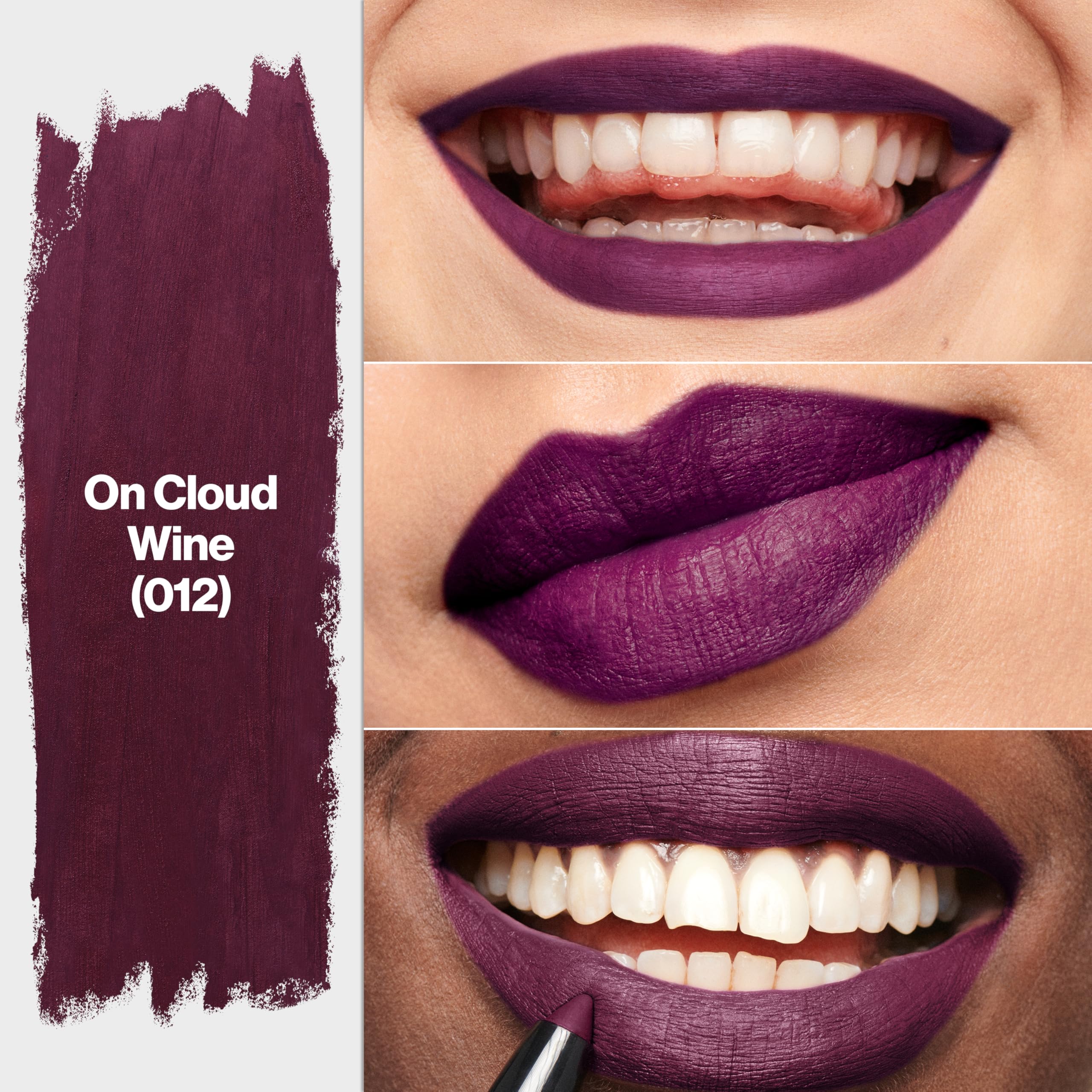 REVLON ColorStay Matte Lite Crayon Lipstick with Built-in Sharpener, Longlasting Non-Drying Matte Formula, Transfer-Proof Lipcolor - Charming Charlie