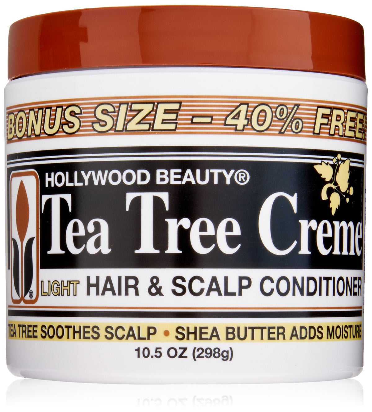 Hollywood Beauty Tea Tree Creme Hair and Scalp Conditioner, White , 10.5 Ounce - Charming Charlie