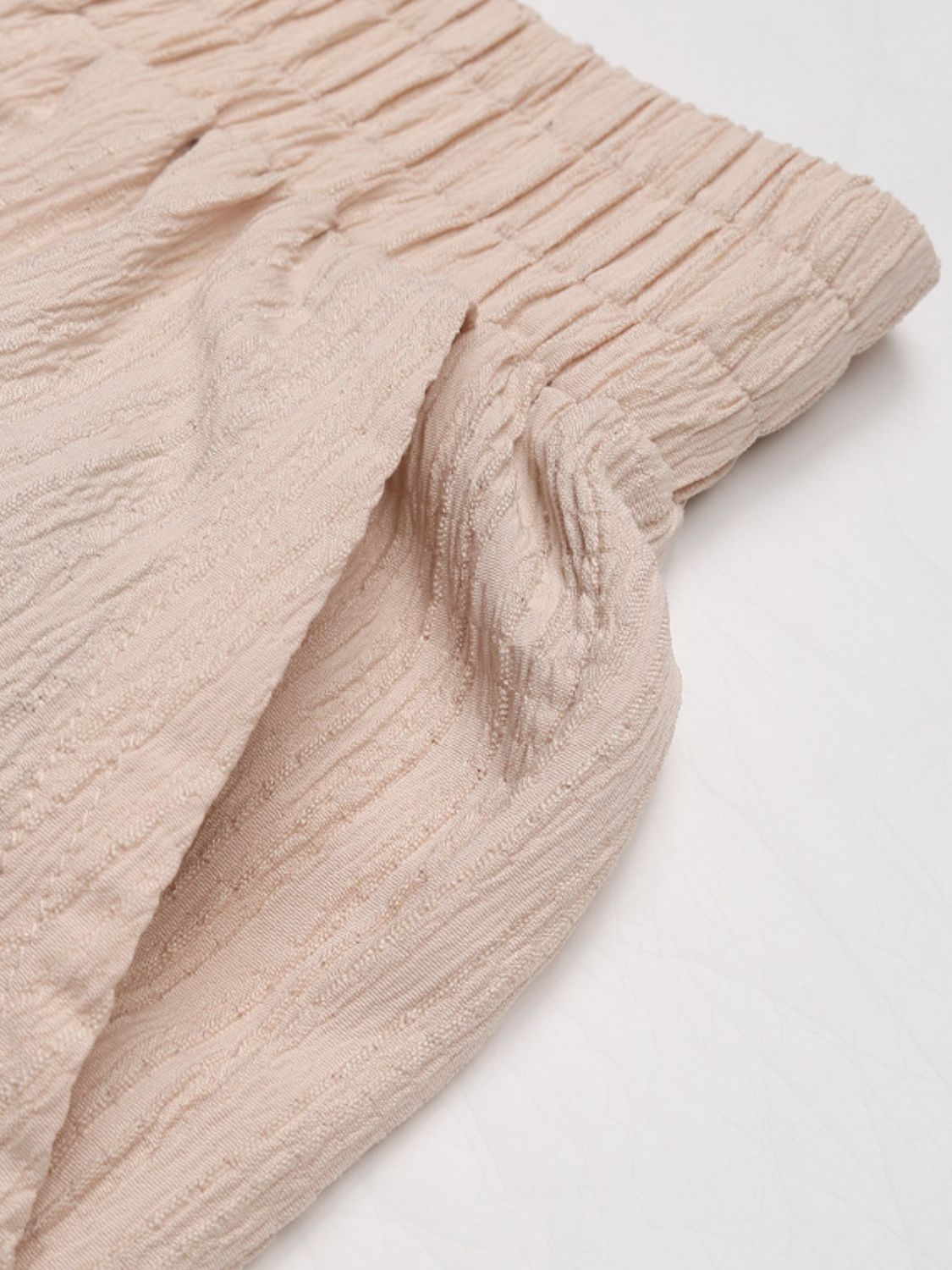 Perfee Elastic Waist Joggers with Pockets - Charming Charlie