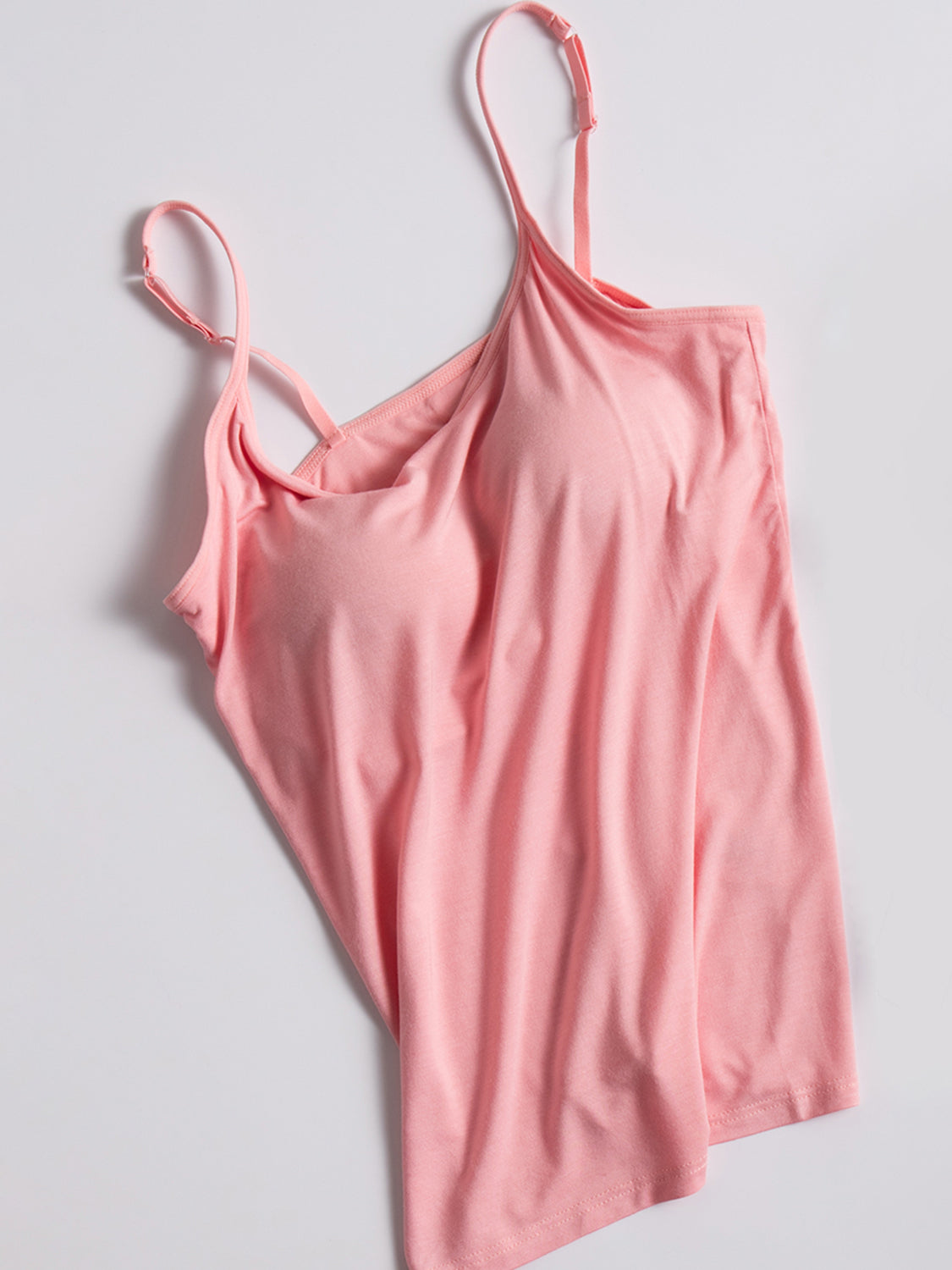Scoop Neck Adjustable Strap Cami - Charming Charlie
