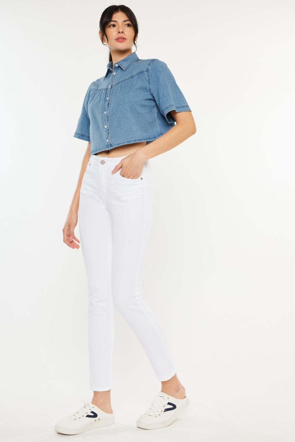 Kancan High Rise Ankle Skinny Jeans - Charming Charlie