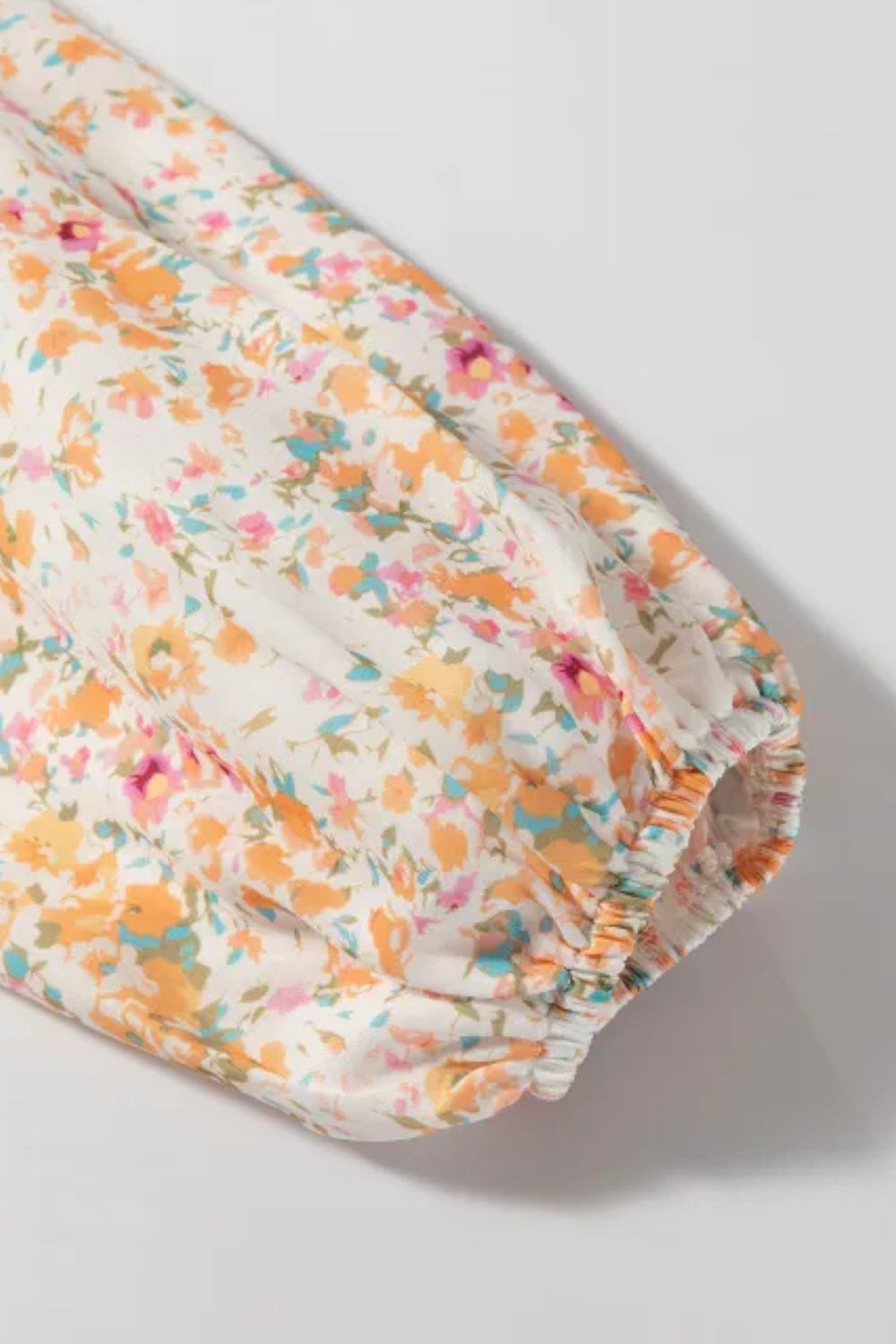 Printed V-Neck Balloon Sleeve Mini Dress - Charming Charlie