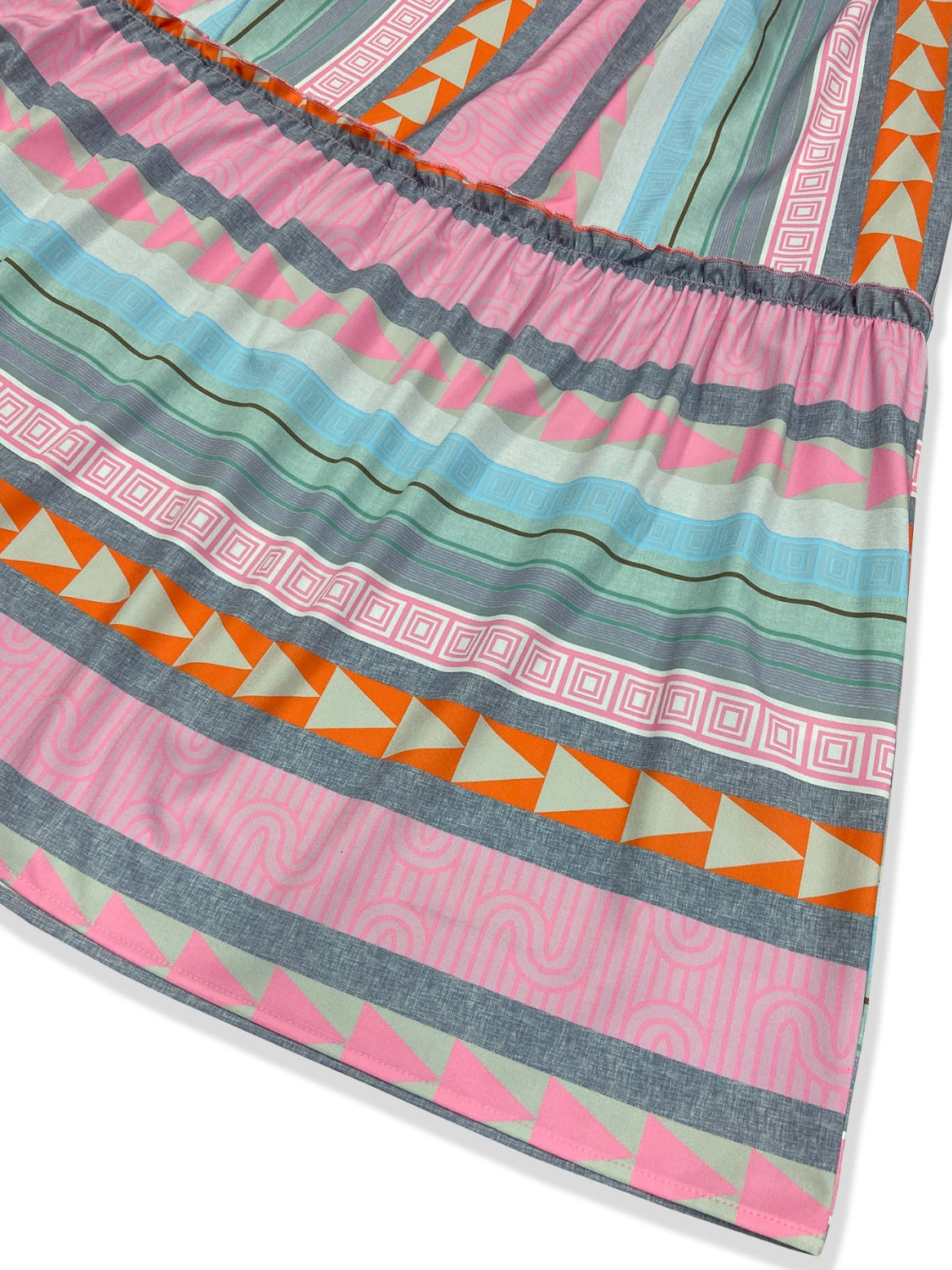 Ruffled Striped Long Sleeve Dress - Charming Charlie