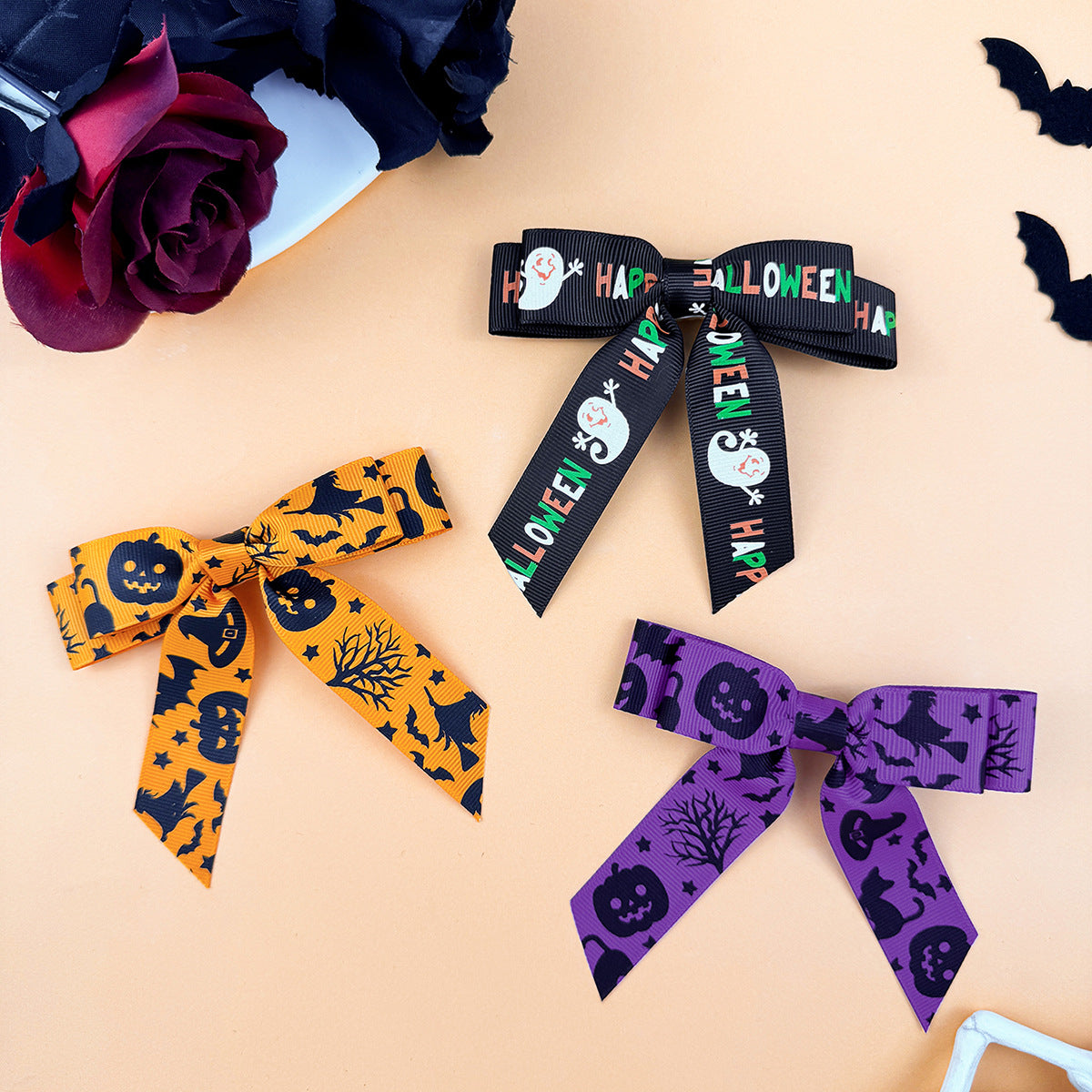 2-Piece Polyester Bow Hair Clip - Charming Charlie