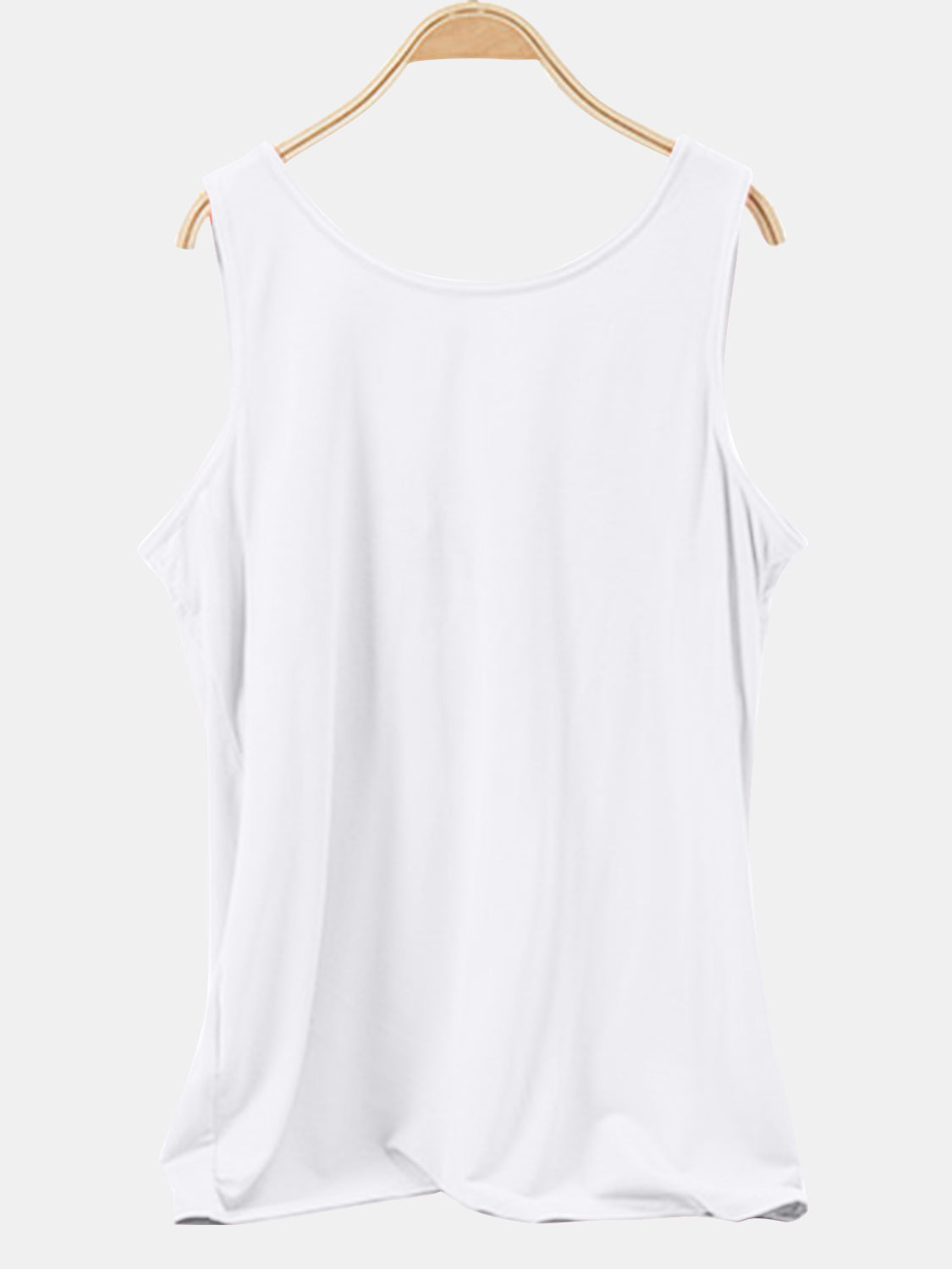 Scoop Neck Wide Strap Tank - Charming Charlie