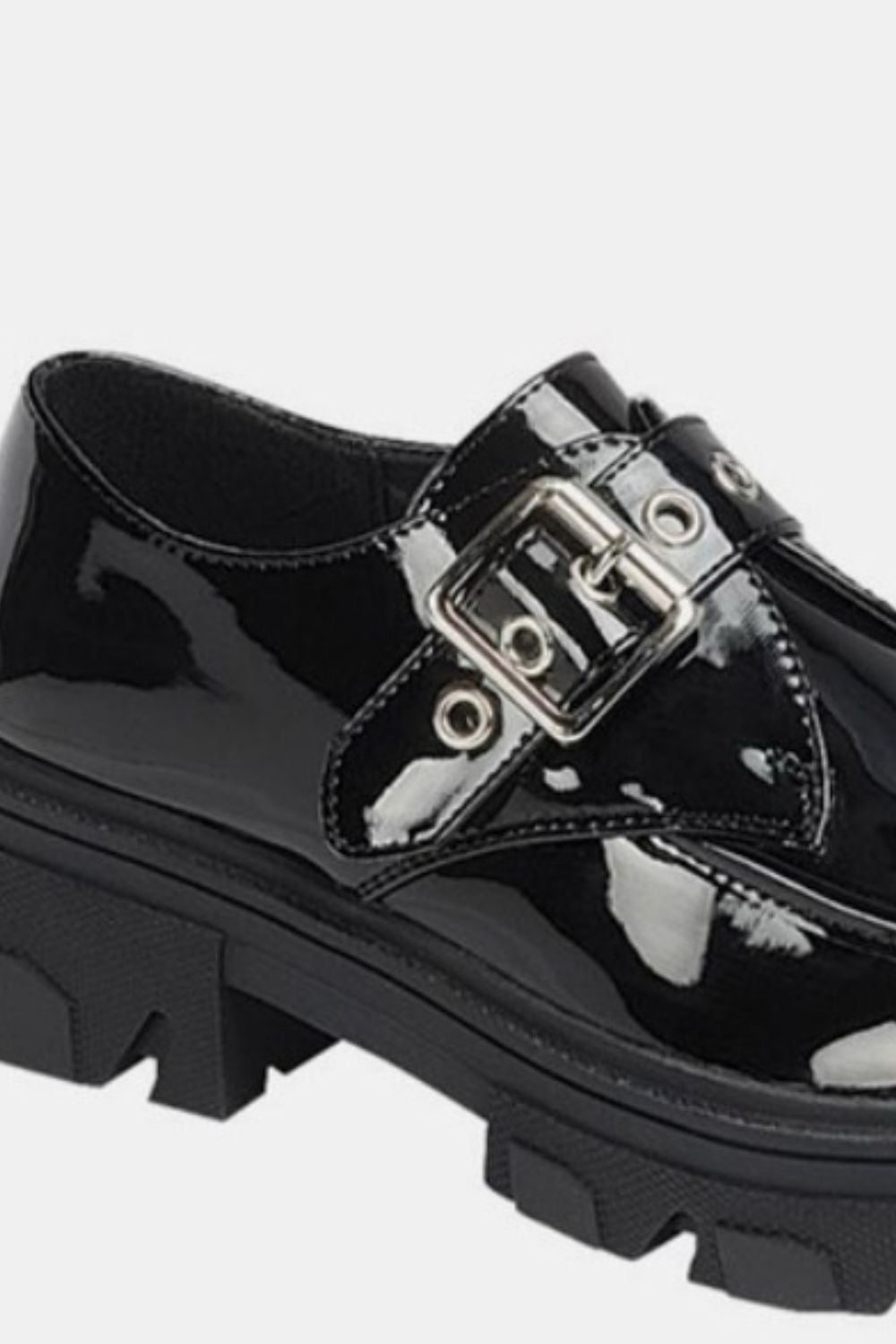 Forever Link Buckled Platform Lug Sole Loafers - Charming Charlie
