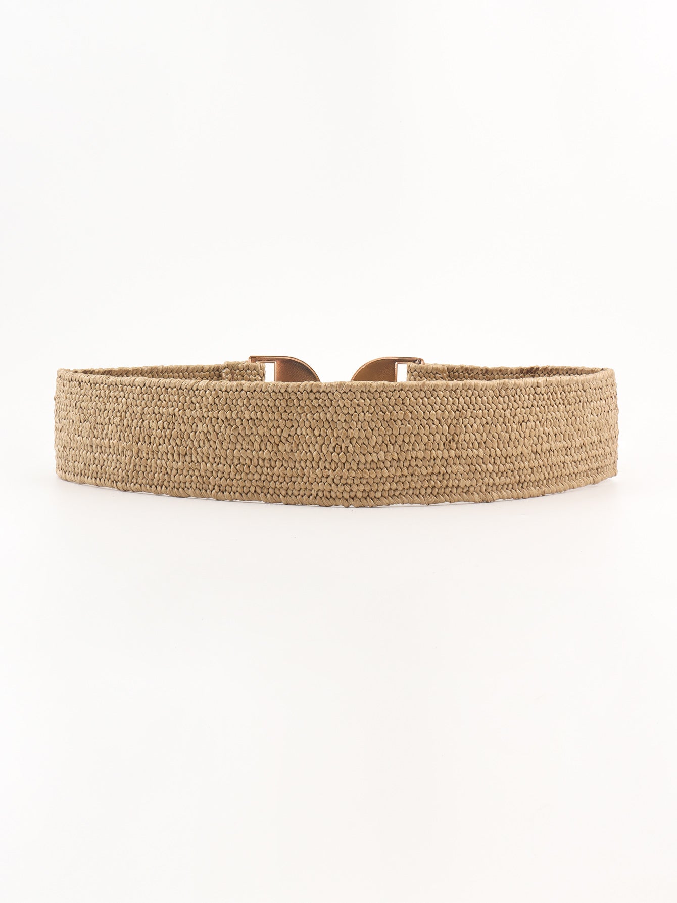 Alloy Buckle Elastic Belt - Charming Charlie
