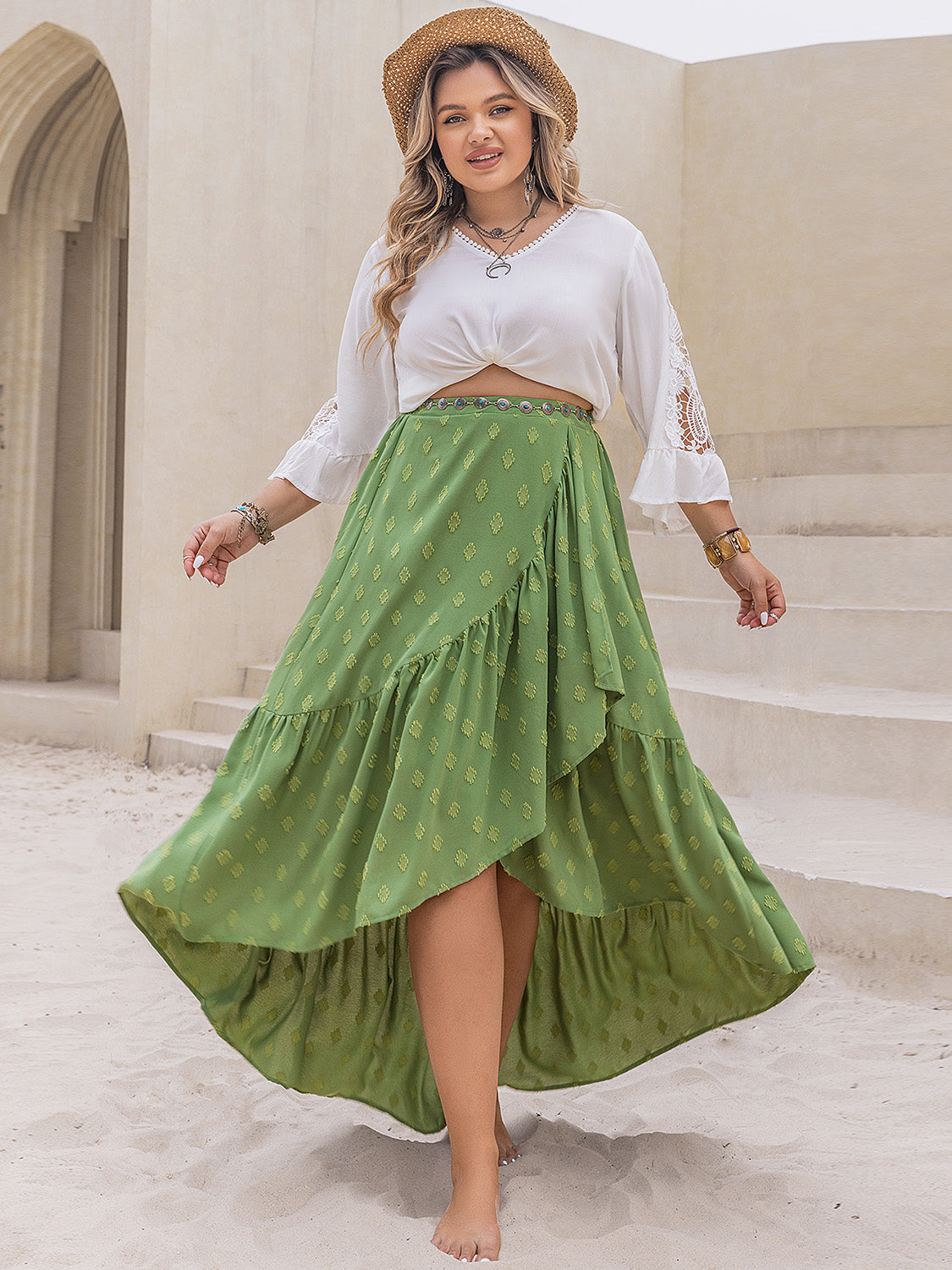 Plus Size High-Low Skirt - Charming Charlie