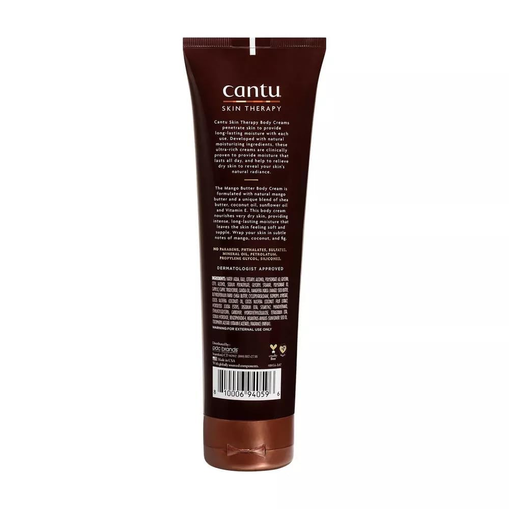 Cantu Mango Butter Body Cream, 8.5 oz - Charming Charlie
