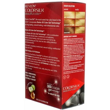 Revlon Colorsilk Beautiful Haircolor, Ammonia-free, Permanent Haircolor (Pack of 4) (#74 Medium Blonde) - Charming Charlie